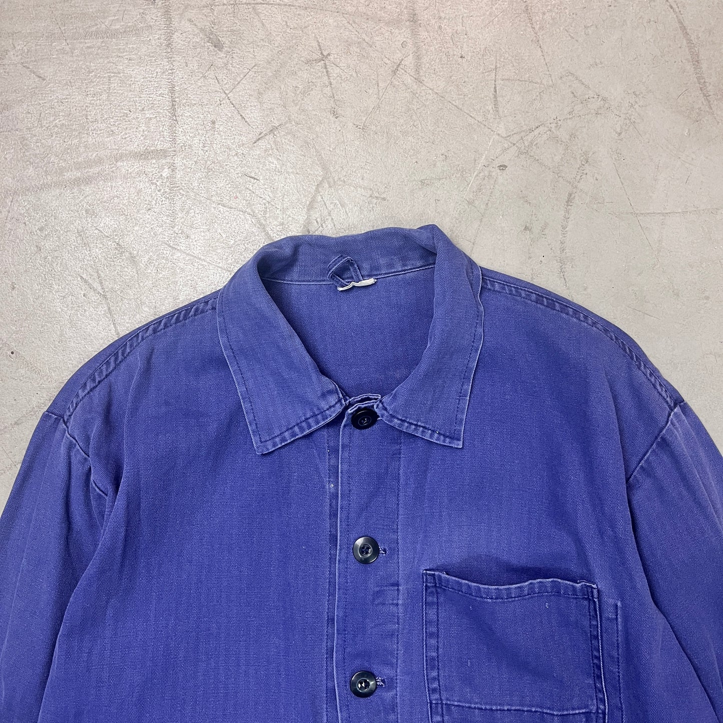 HERRINGBONE COTTON WORK SHIRT 012 [M/L]