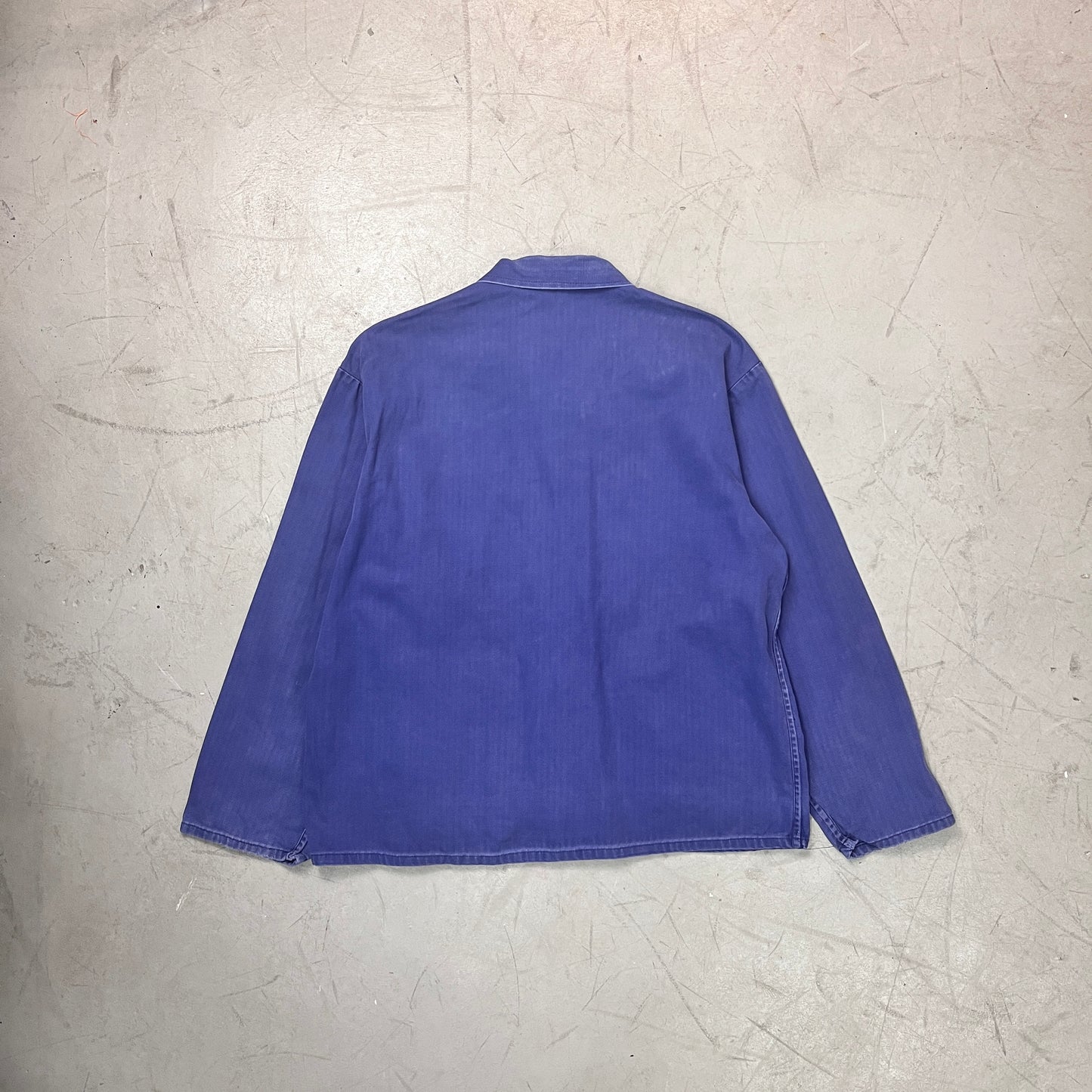 HERRINGBONE COTTON WORK SHIRT 012 [M/L]
