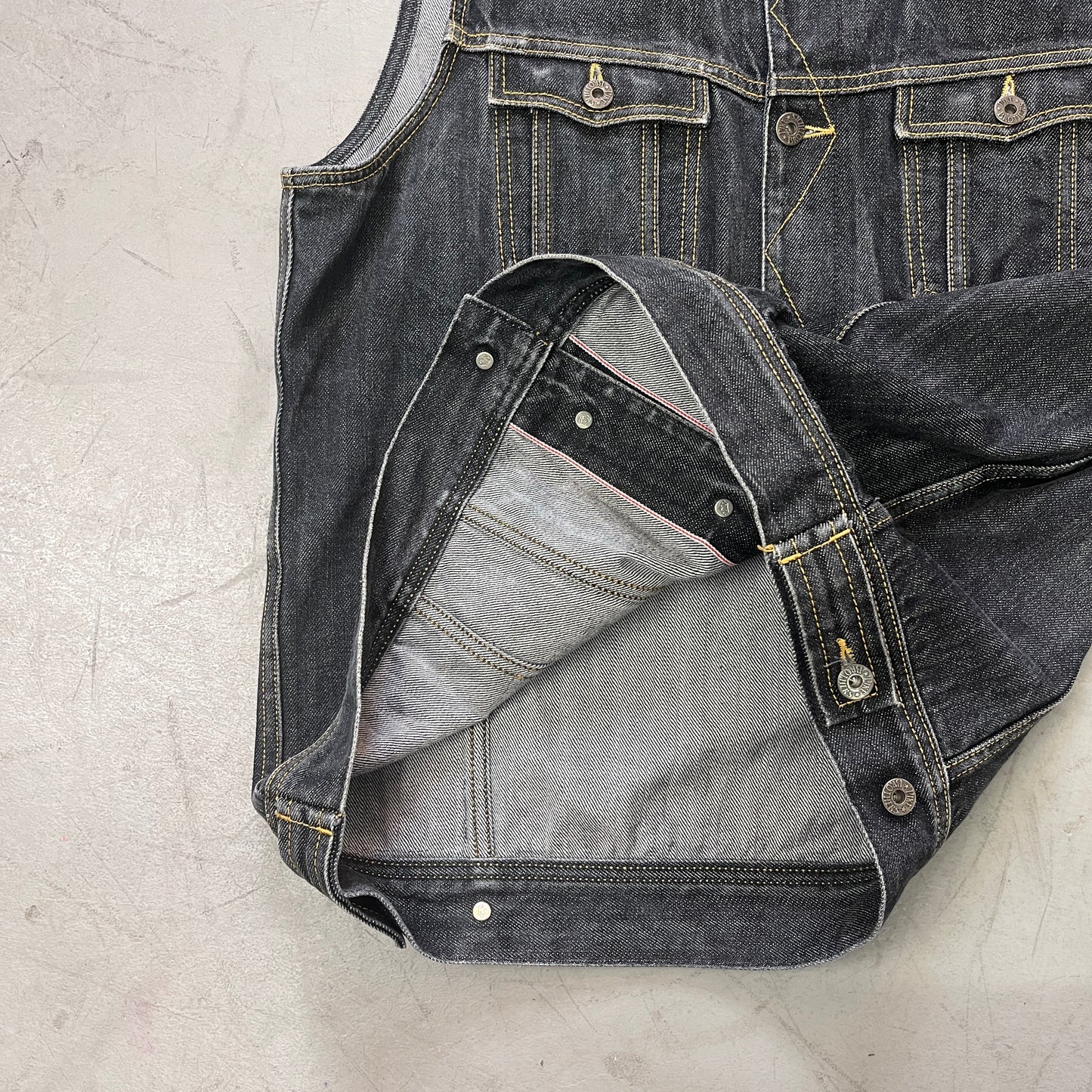 PIKE BROTHERS 1958 ROAMER VEST SELVEDGE [L]