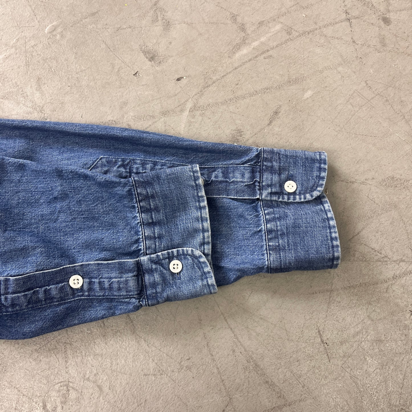 RALPH LAUREN BLAIRE DENIM SHIRT 90s[XL]