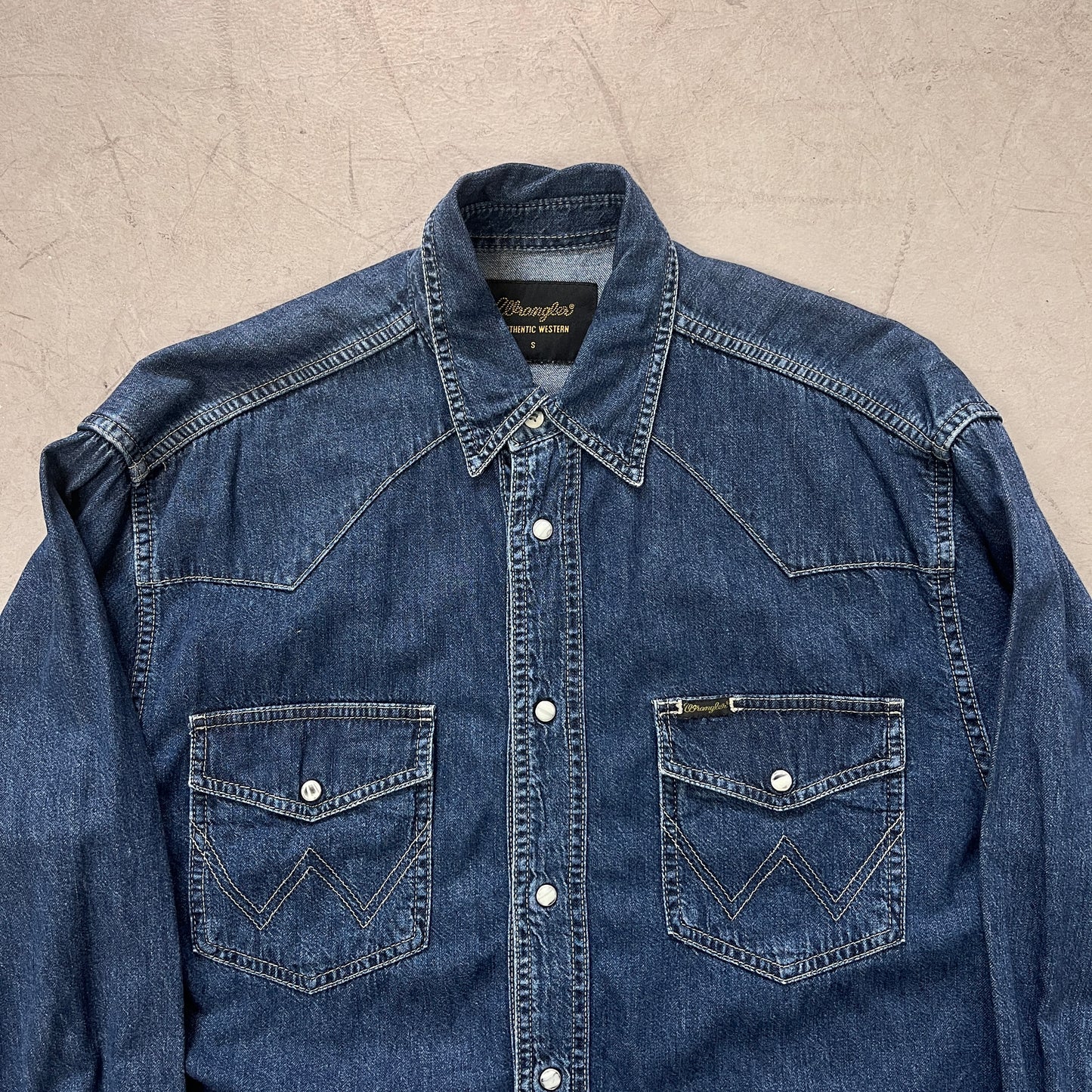 WRANGLER WESTERN SHIRT 90s [XL]
