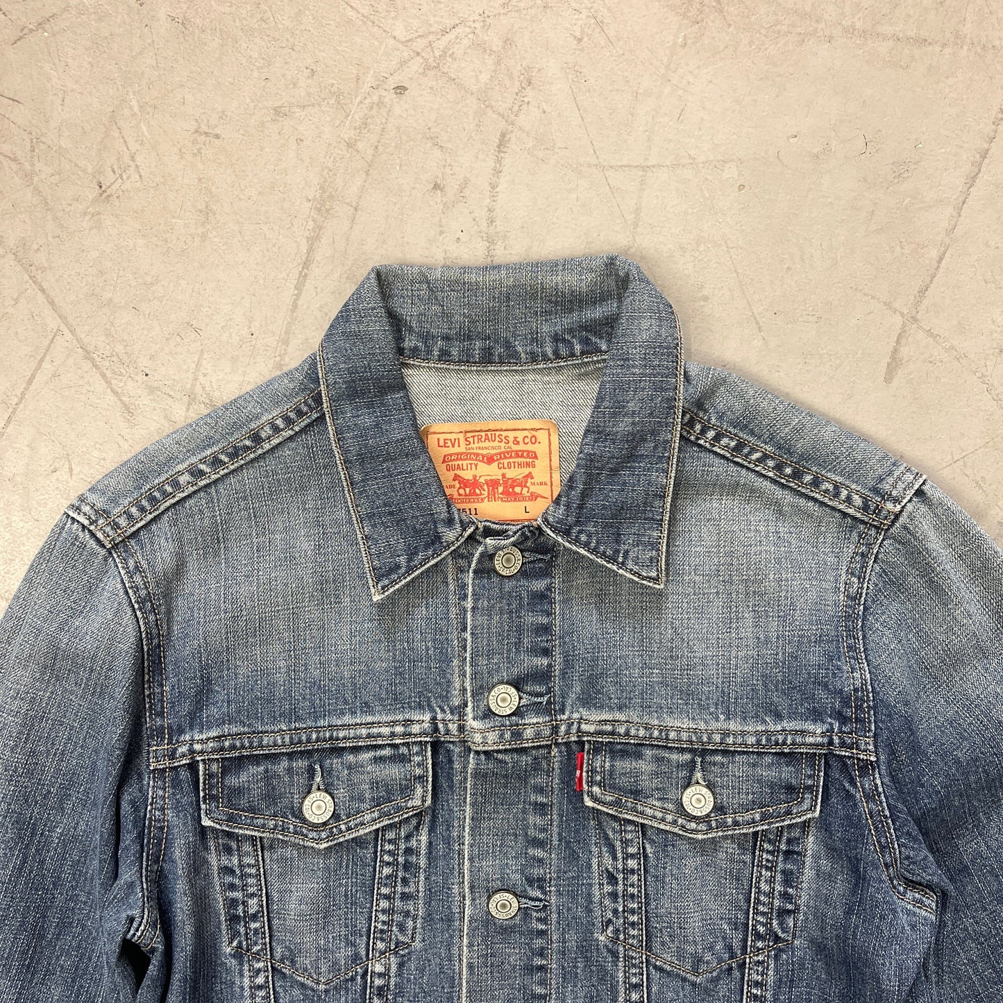 LEVIS DENIM JACKET Y2K WMNS [M/L]