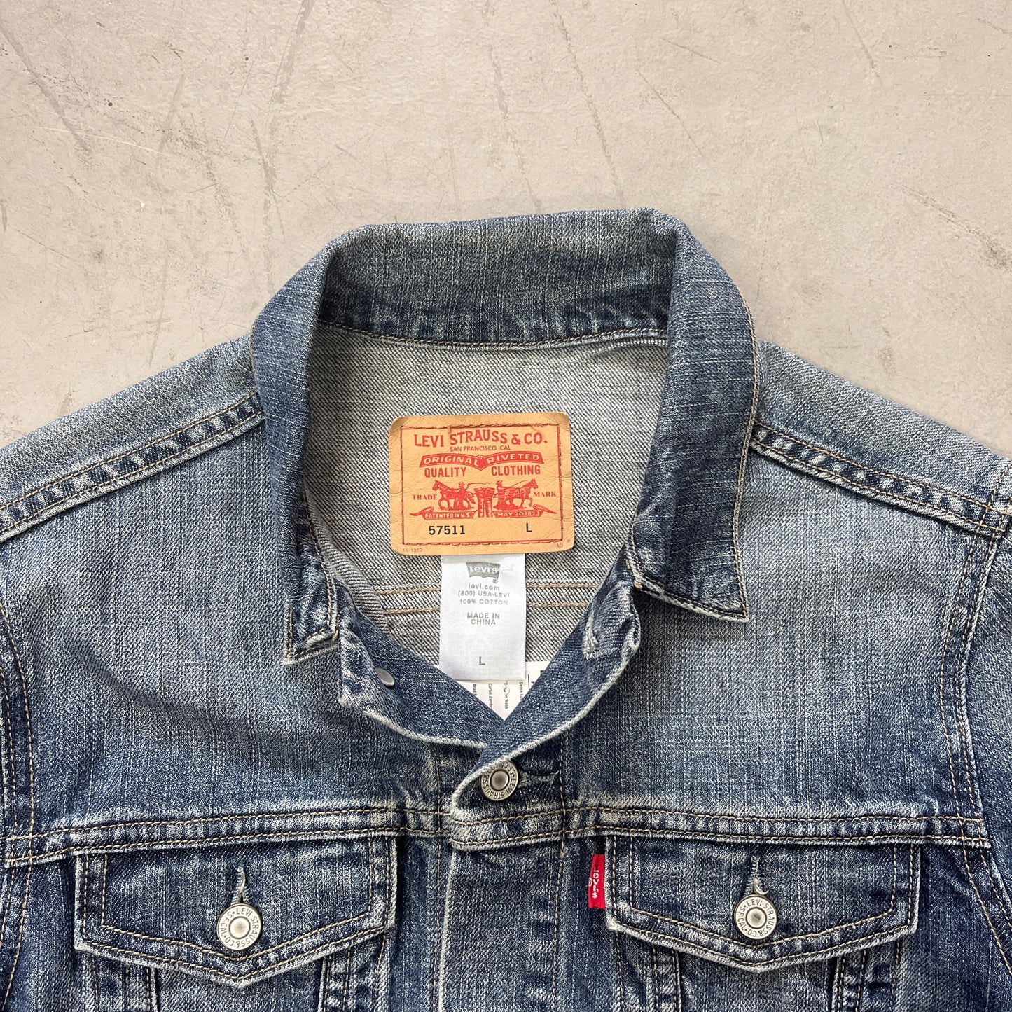 LEVIS DENIM JACKET Y2K WMNS [M/L]