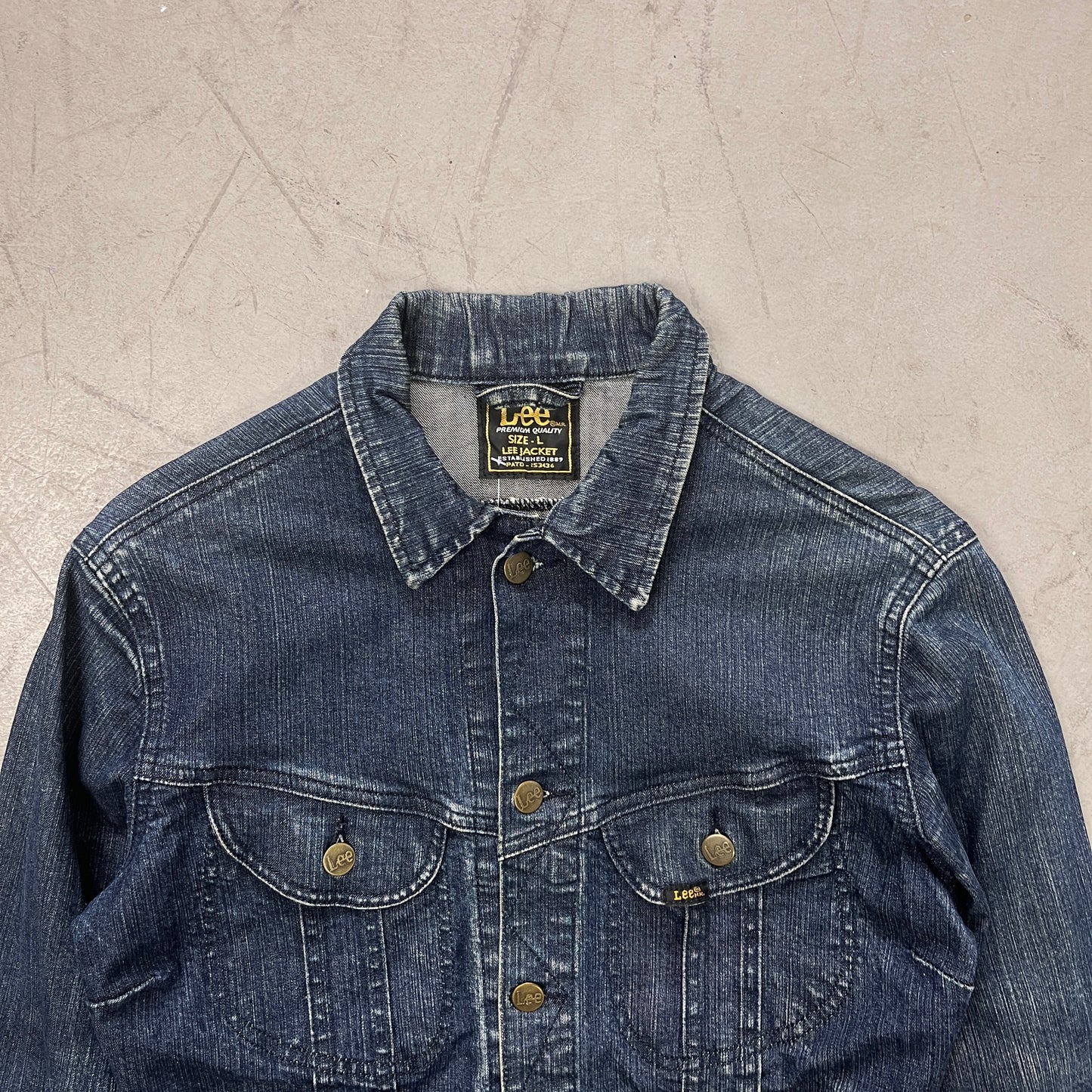 LEE DENIM WMNS FITTED JACKET Y2K [M/L]