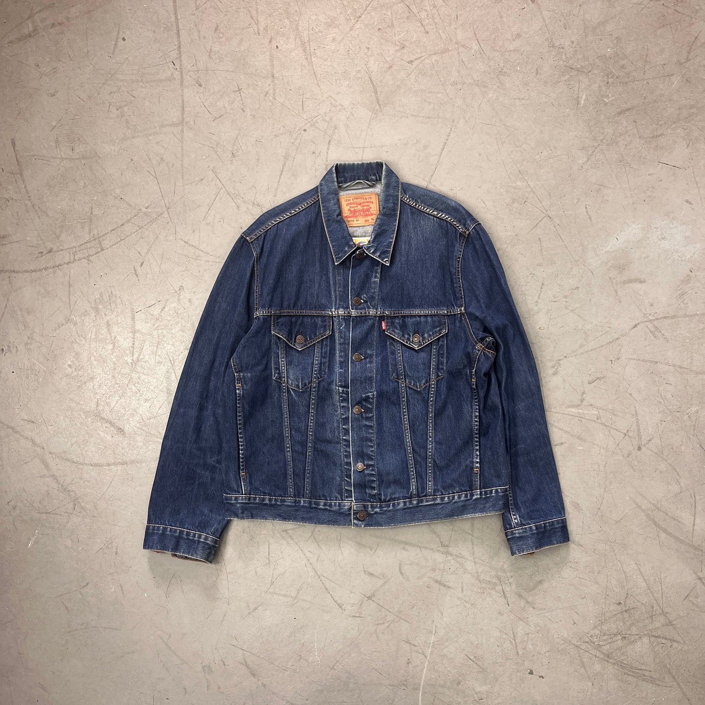 LEVIS TRUCKER DENIM JACKET 90s [XL]