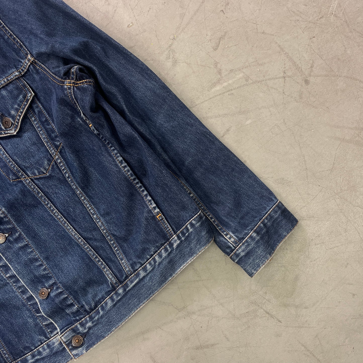 LEVIS TRUCKER DENIM JACKET 90s [XL]
