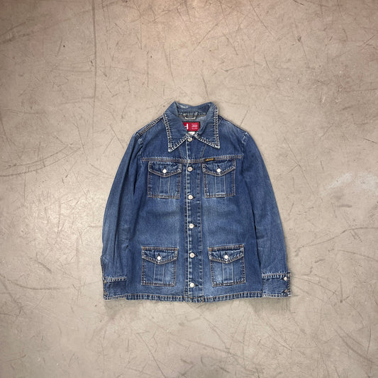 VINTAGE DIESEL WMNS DENIM JACKET Y2K [S]