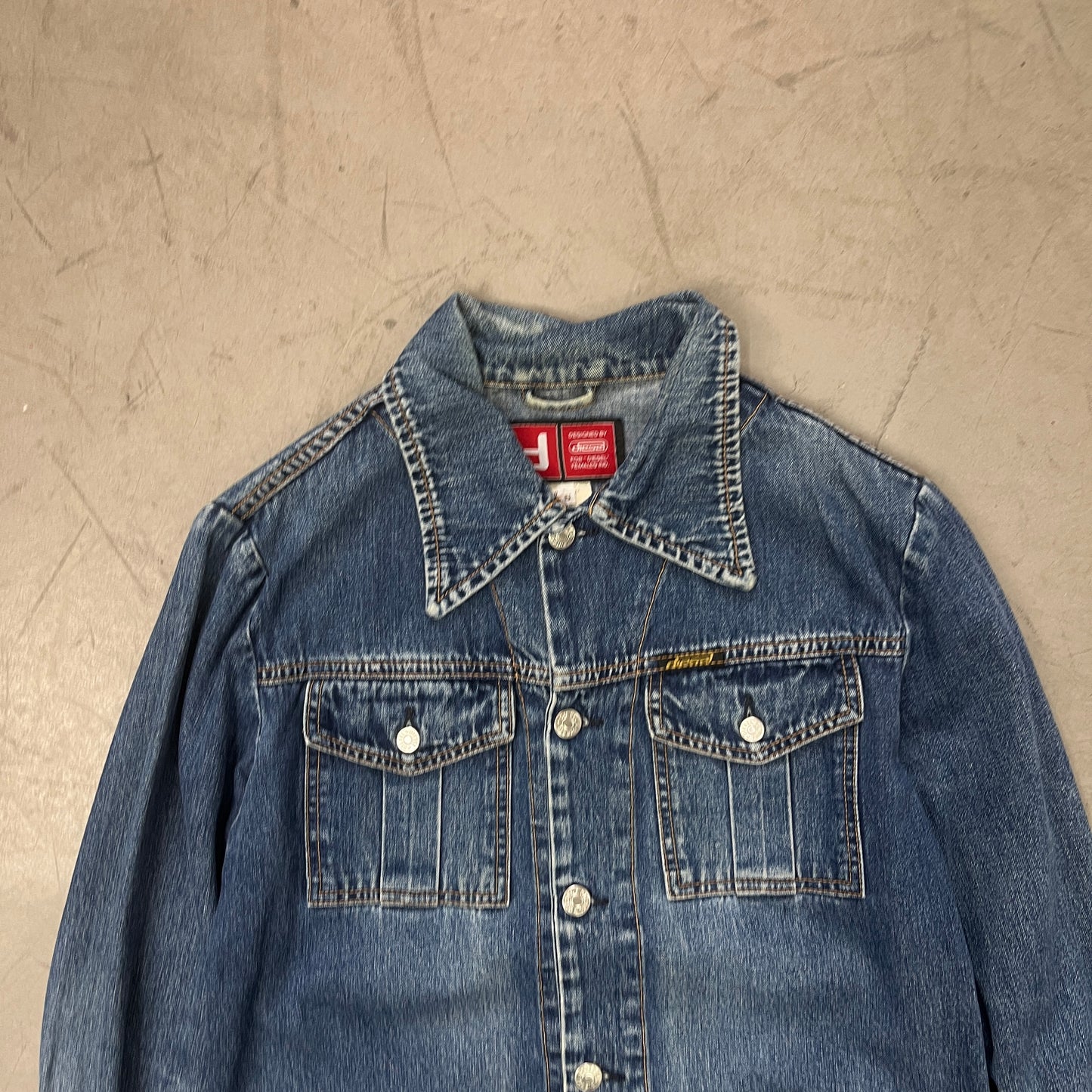 DIESEL WMNS DENIM JACKET Y2K [S]