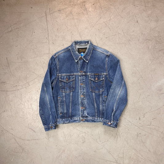 WRANGLER TRUCKER DENIM JACKET 90s [M]