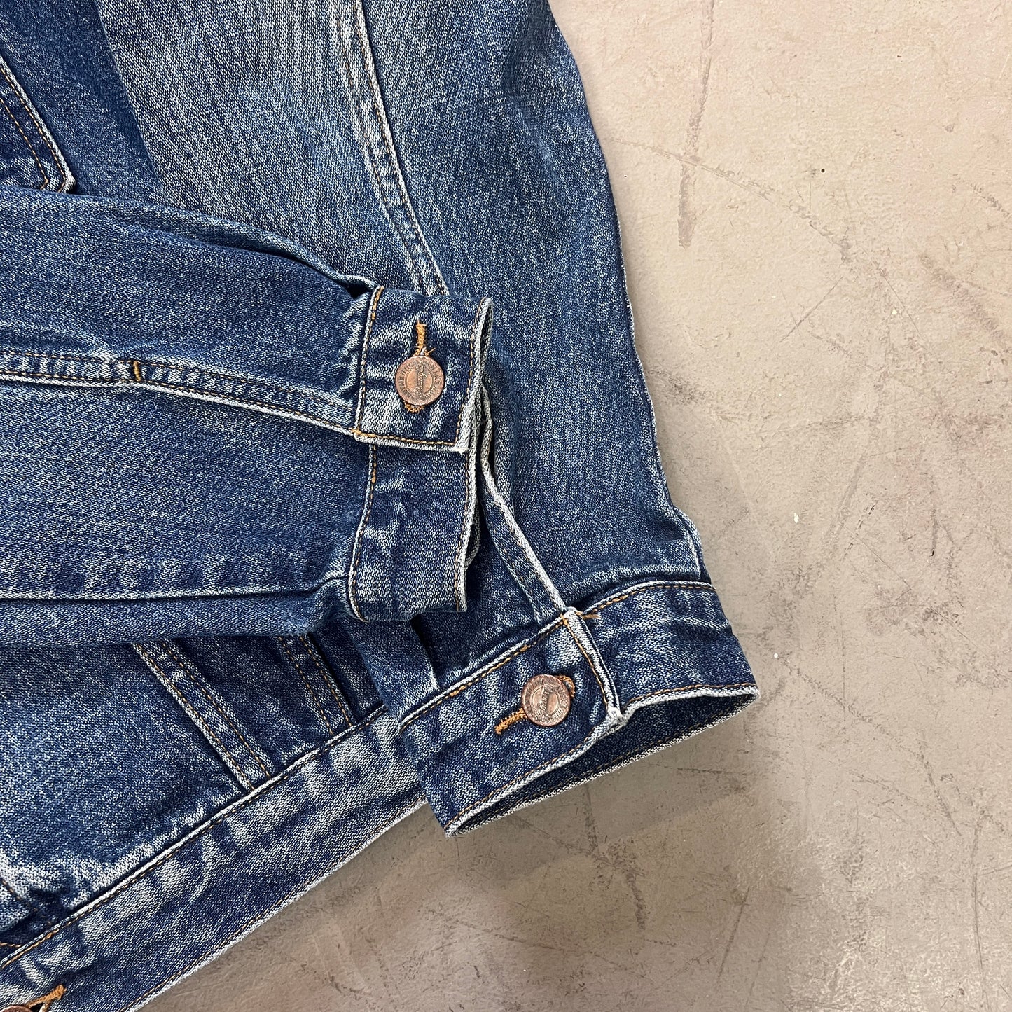 WRANGLER TRUCKER DENIM JACKET 90s [M]