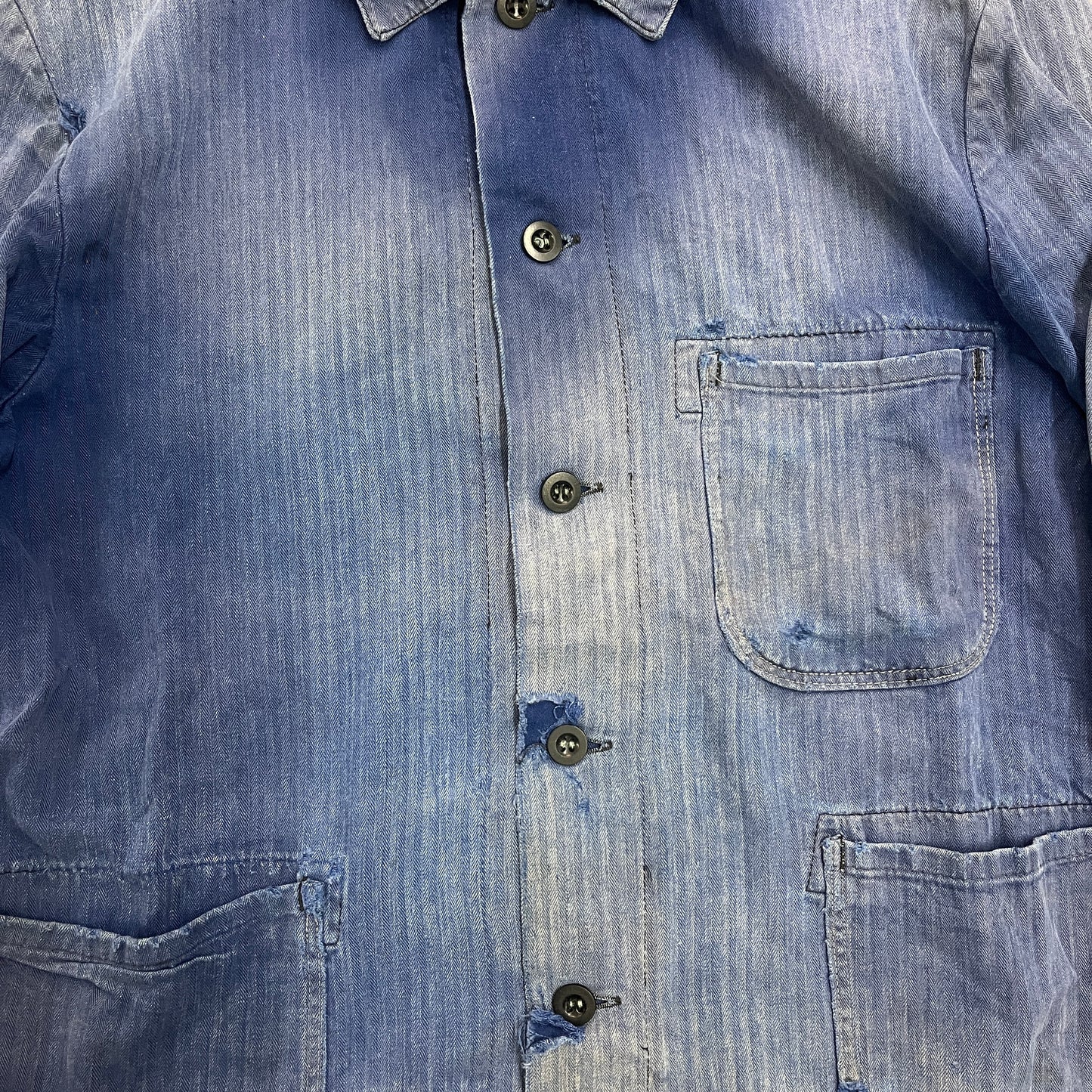 HERRINGBONE COTTON WORK SHIRT 014 [M]