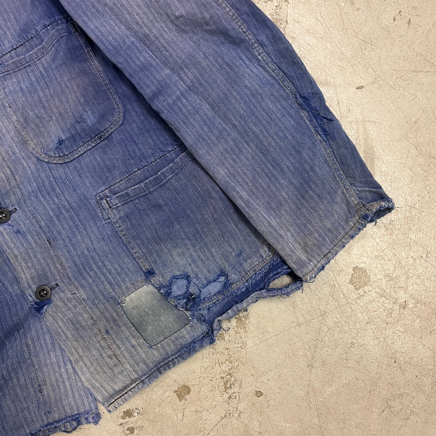 HERRINGBONE COTTON WORK SHIRT 014 [M]