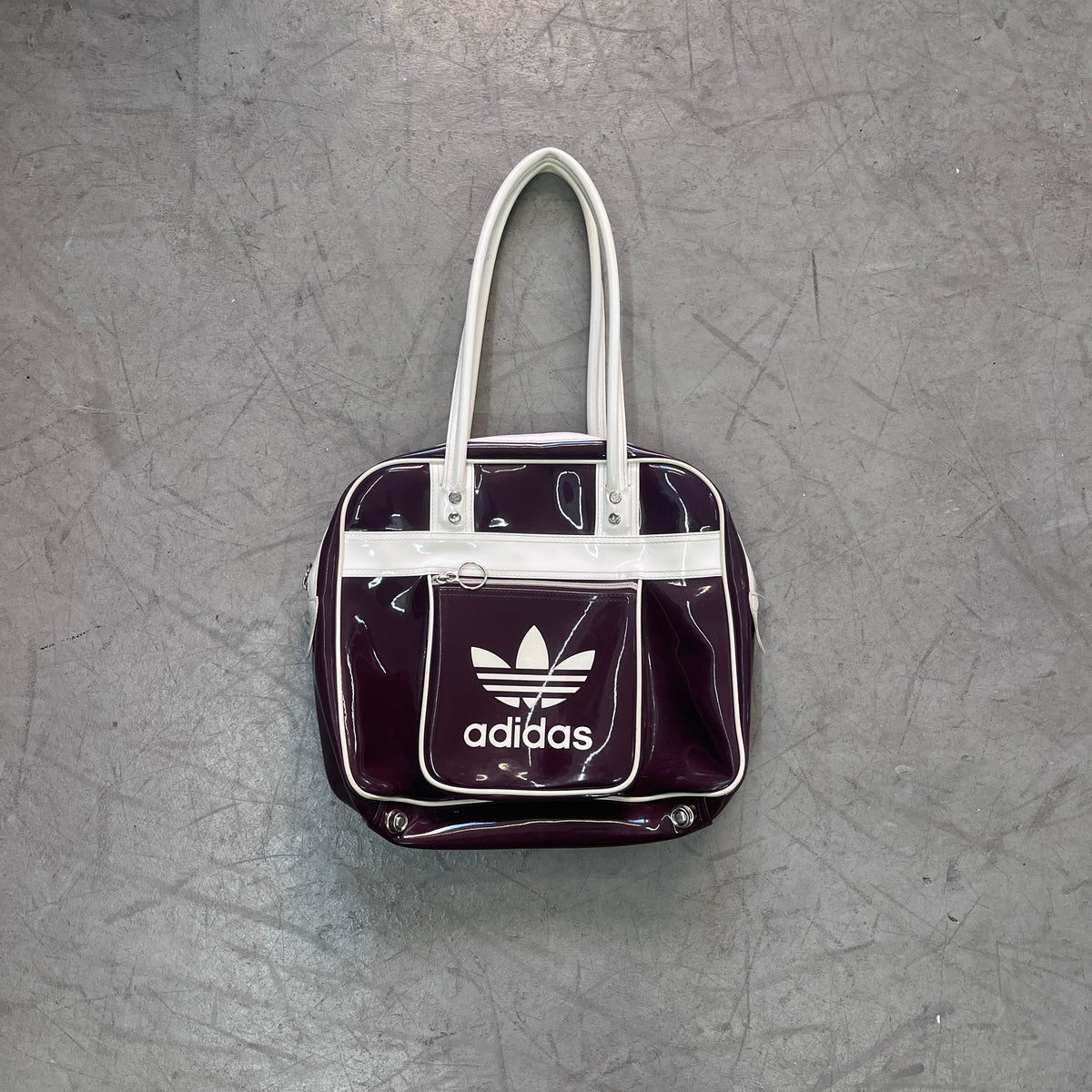 ADIDAS PATENT BAG 90s