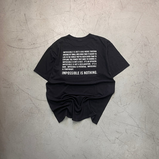 ADIDAS FOOTBALL IMPOSSIBLE IS NOTHING EARLY 00s [L/XL]