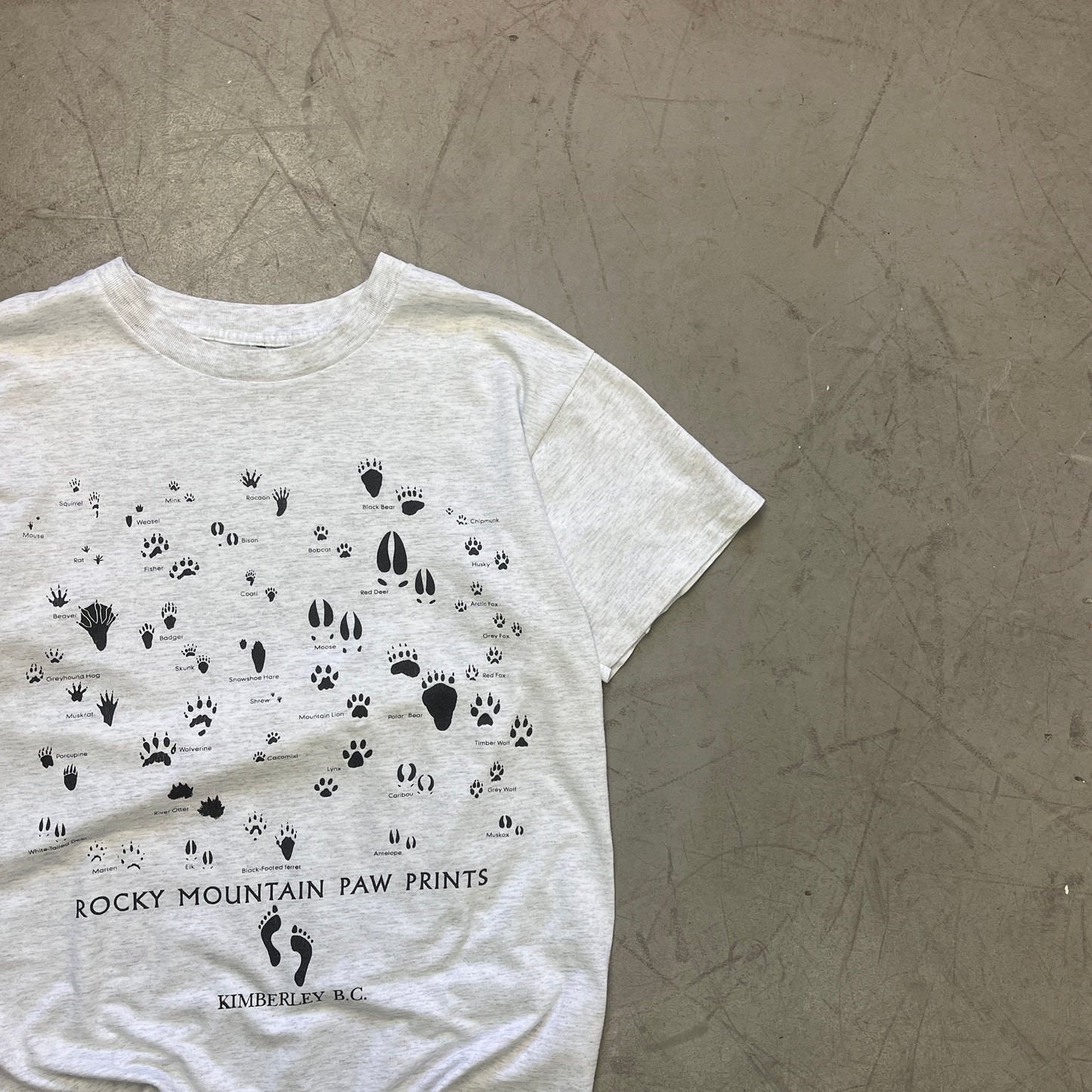 ROCKY MOUNTAIN PAW PRINTS 90s [L]