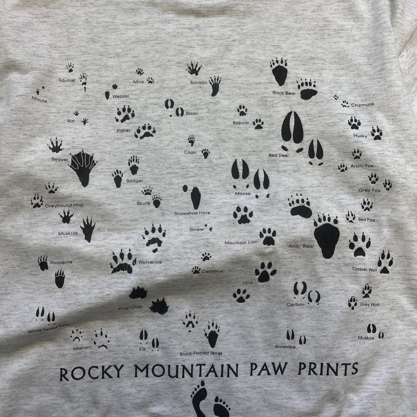 ROCKY MOUNTAIN PAW PRINTS 90s [L]