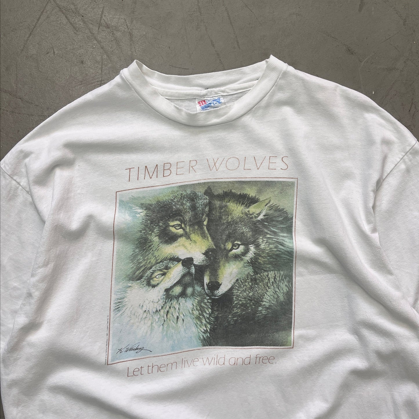 TIMBERWOLVES BY KATHRYN WEISBERG 91 [XL]