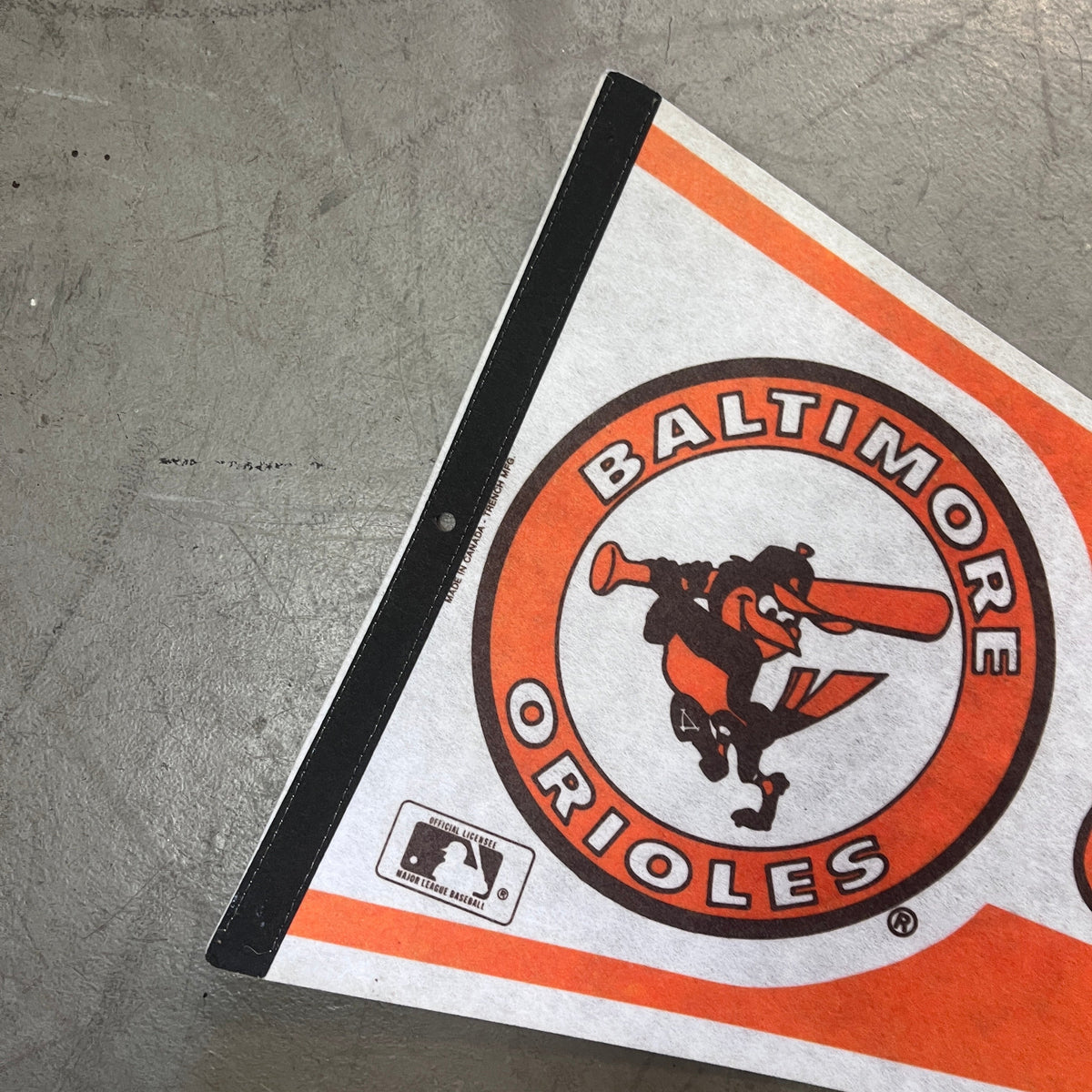 BALTIMORE ORIOLES PENANT 80s