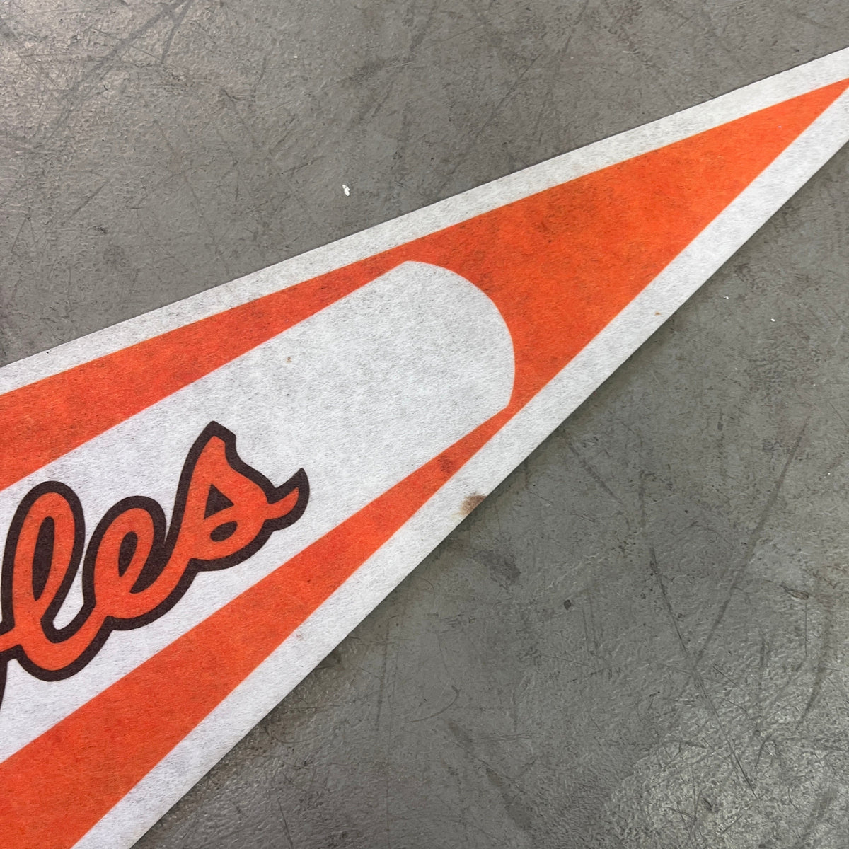 BALTIMORE ORIOLES PENANT 80s