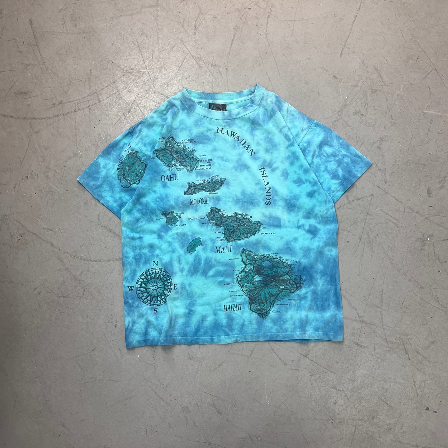HAWAII SOUVENIR SHIRT 90s [L]