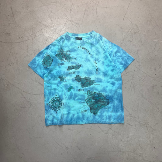 HAWAII SOUVENIR SHIRT 90s [L]