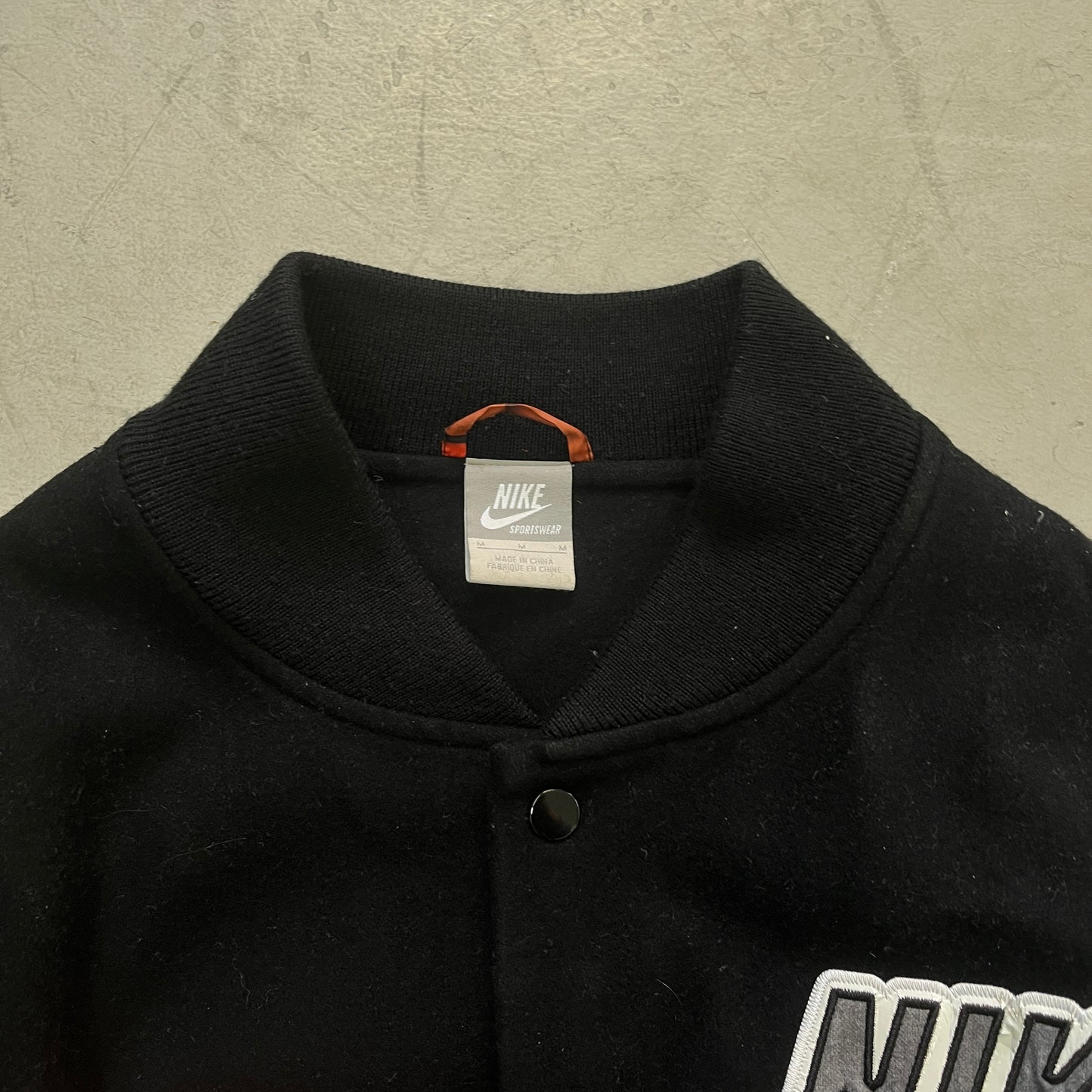 NIKE 'THE INFAMOUS' VARSITY JACKET MID 00s [M]