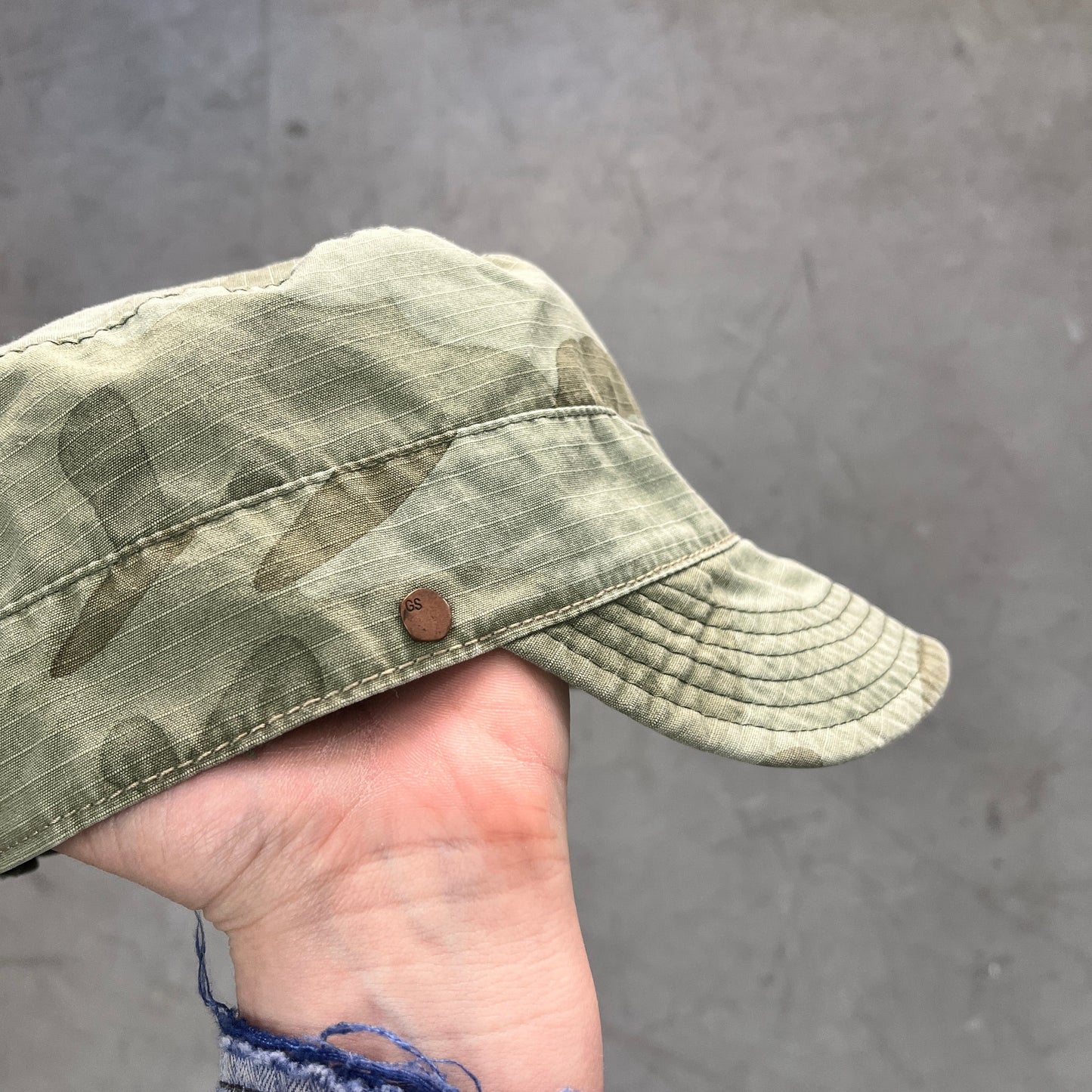 G-STAR SOFT BRIM CAMO PILLBOX FITTED