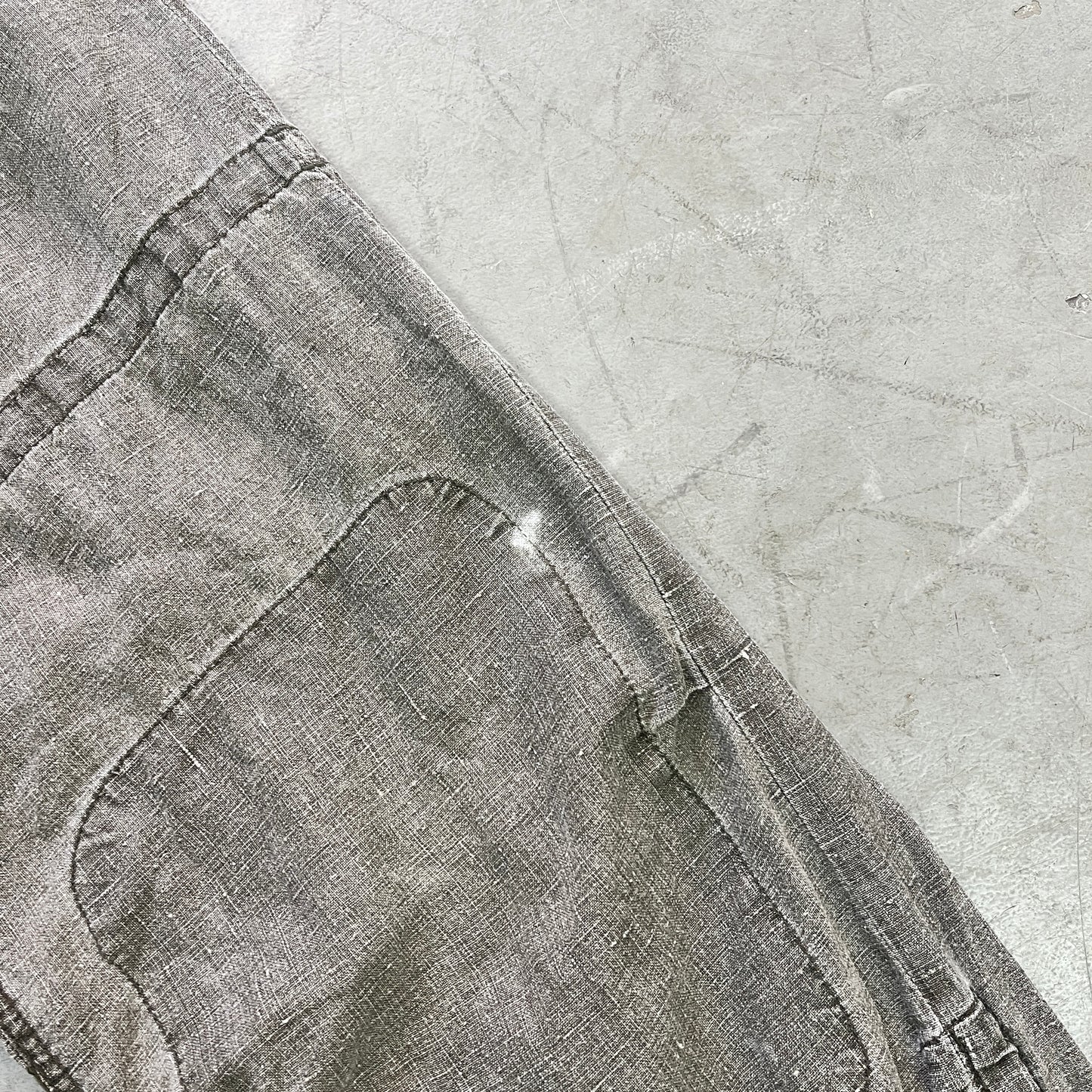 FREEMAN T. PORTER LINEN LOW-RISE [30]