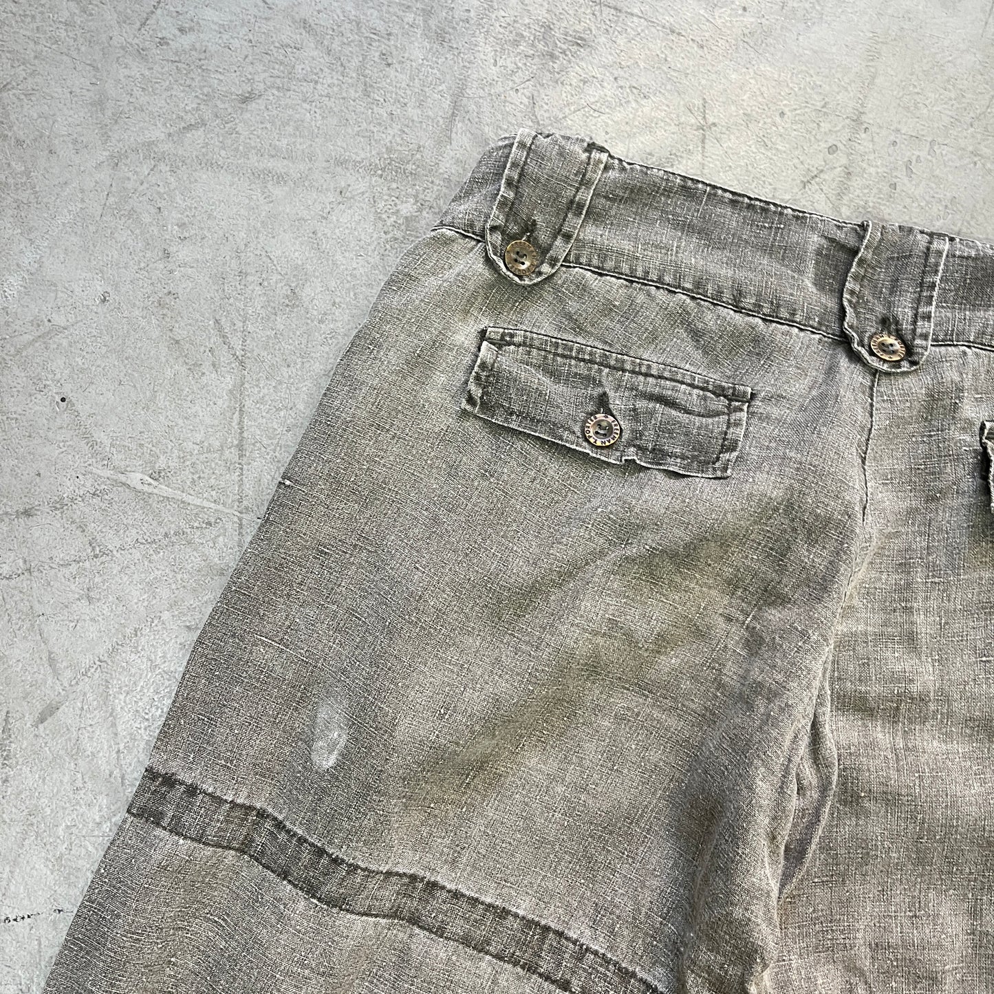 FREEMAN T. PORTER LINEN LOW-RISE [30]