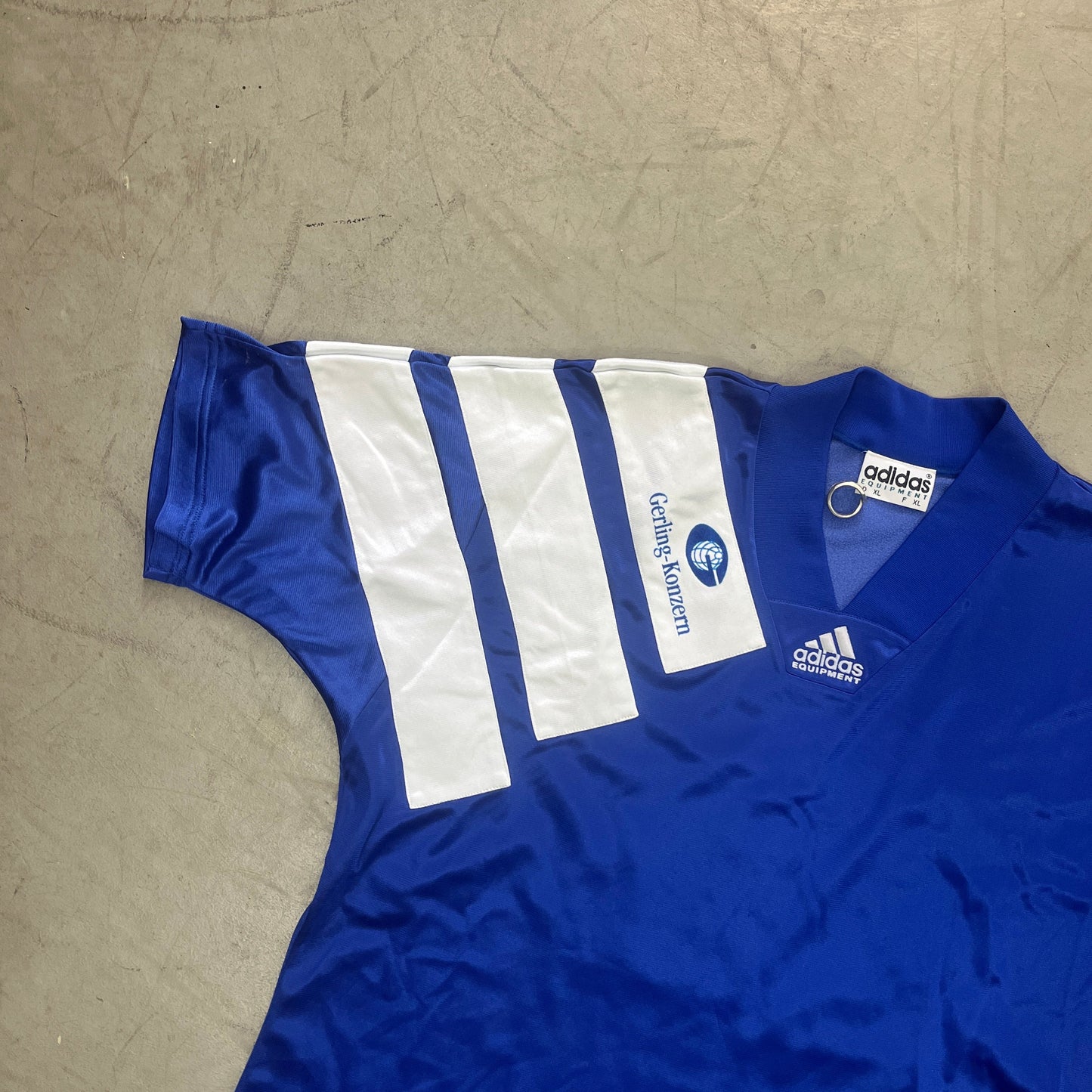 ADIDAS EQT BLUE TEMPLATE JERSEY 90s [XL]