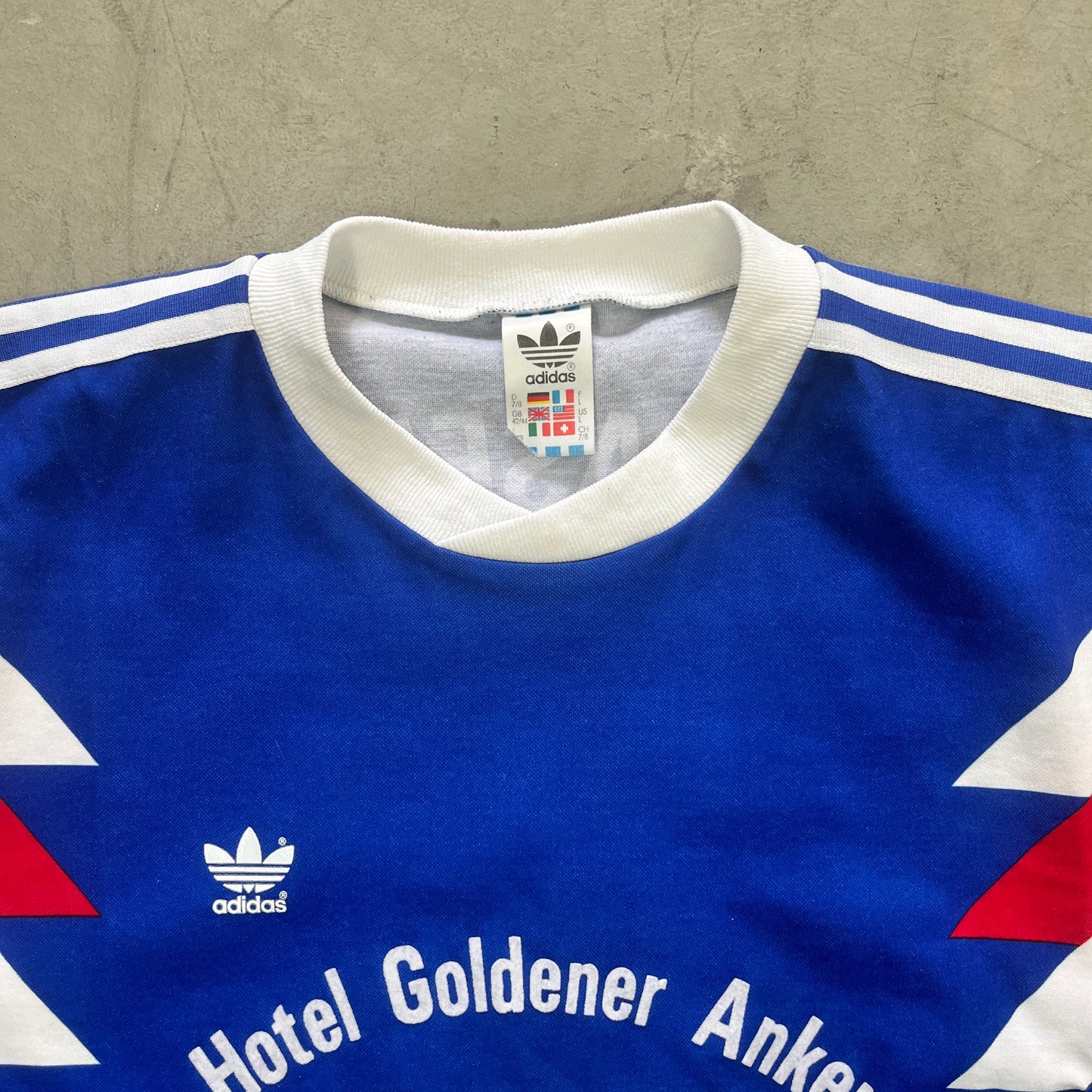 ADIDAS BLU/RED TEMPLATE 90s [L]