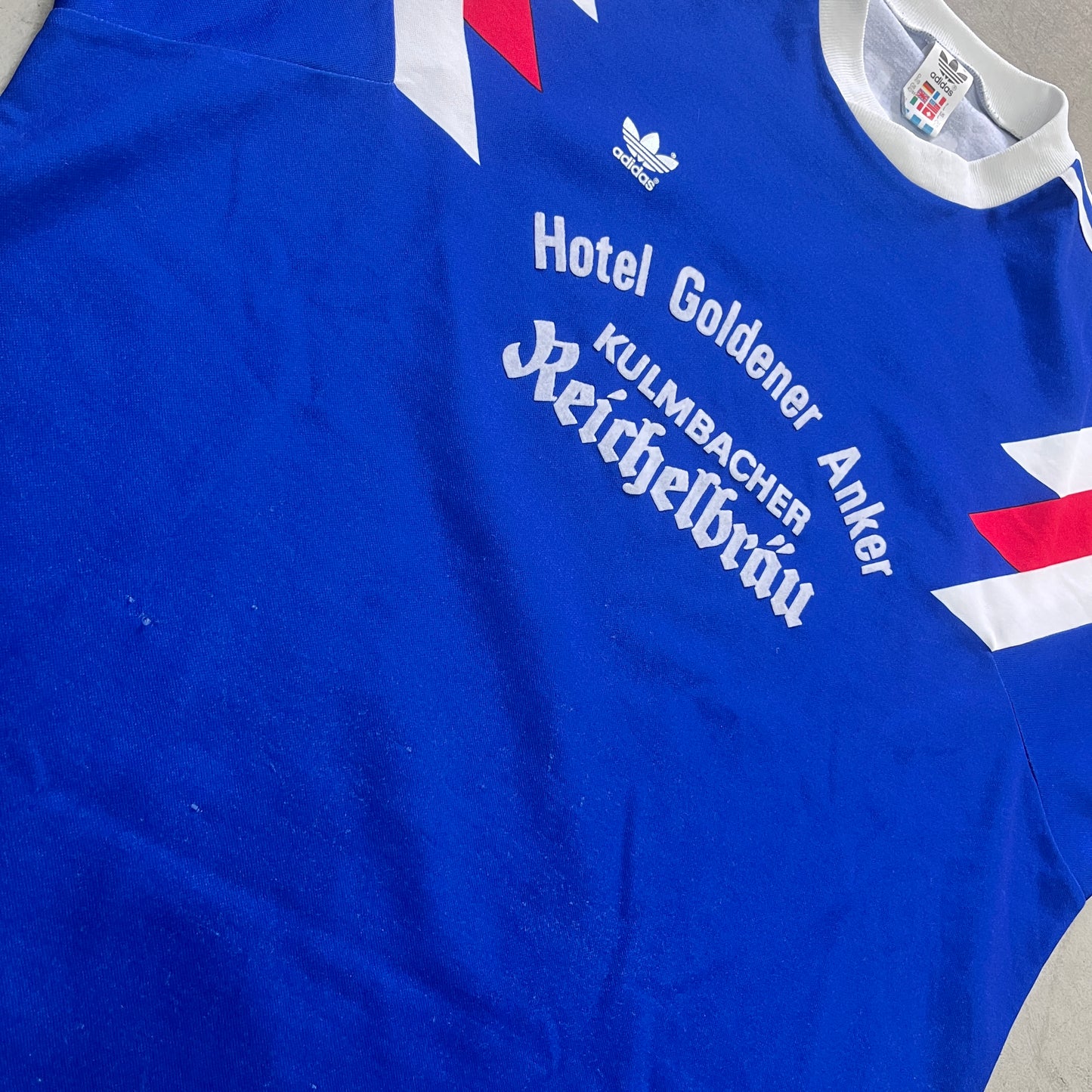 ADIDAS BLU/RED TEMPLATE 90s [L]
