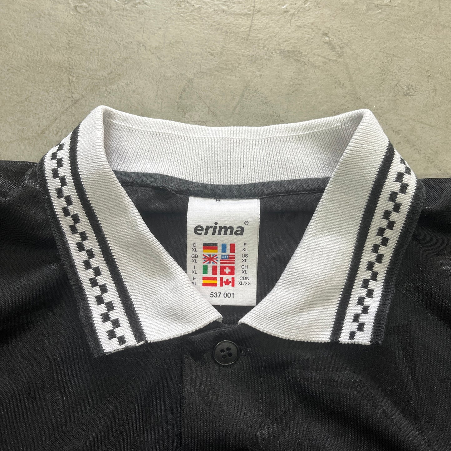 ERIMA BLK/WHT REFEREE 90s [XL]