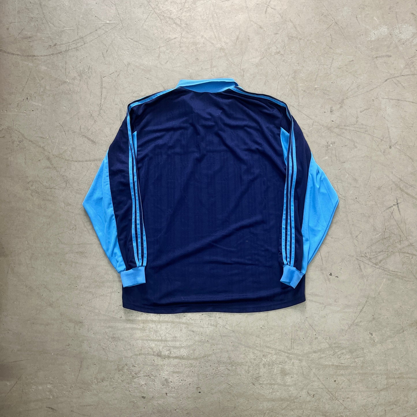 ADIDAS BLU LONGSLEEVE 90s [XXL]