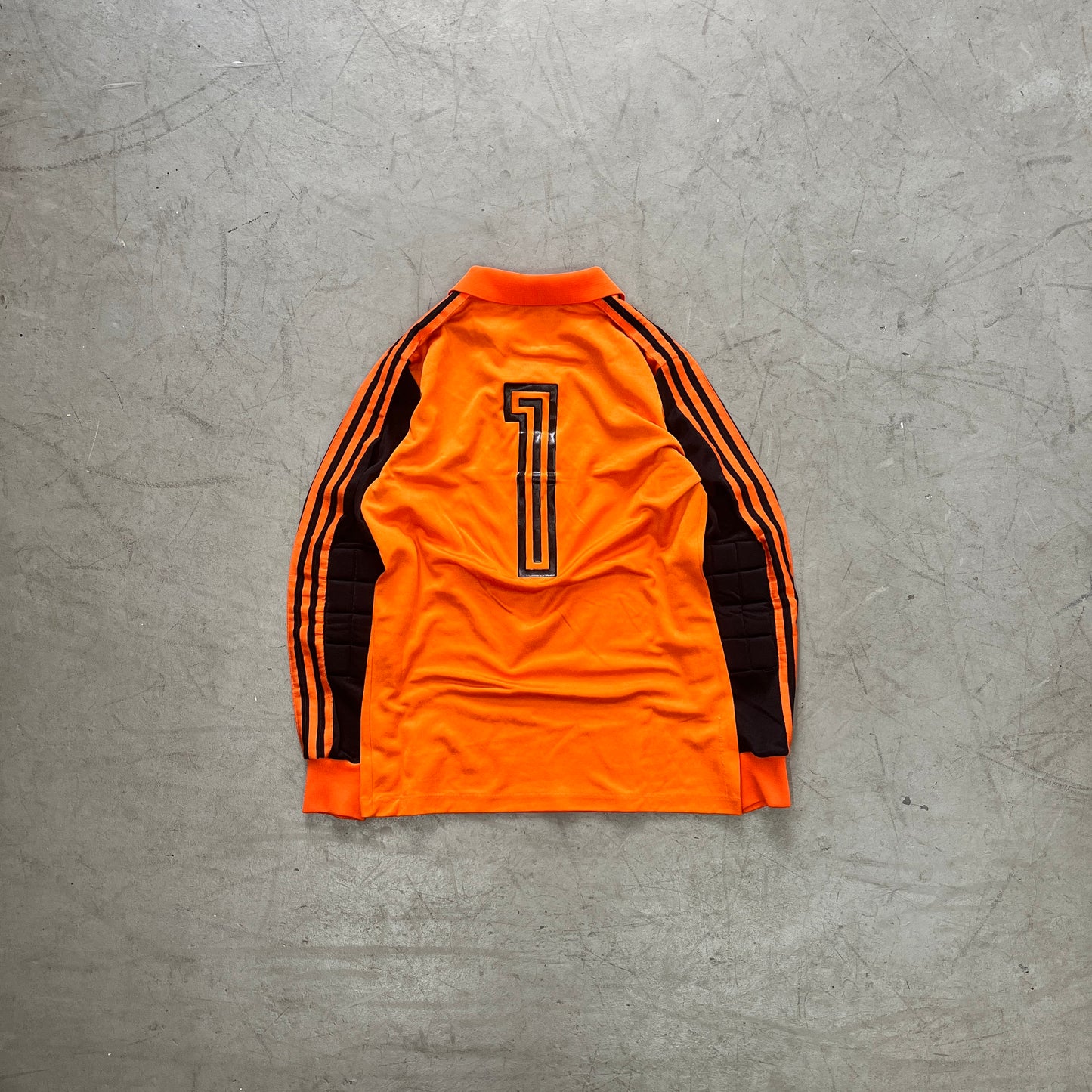 ADIDAS GOALKEEPER ORANGE/BLK LATE 80s [M]