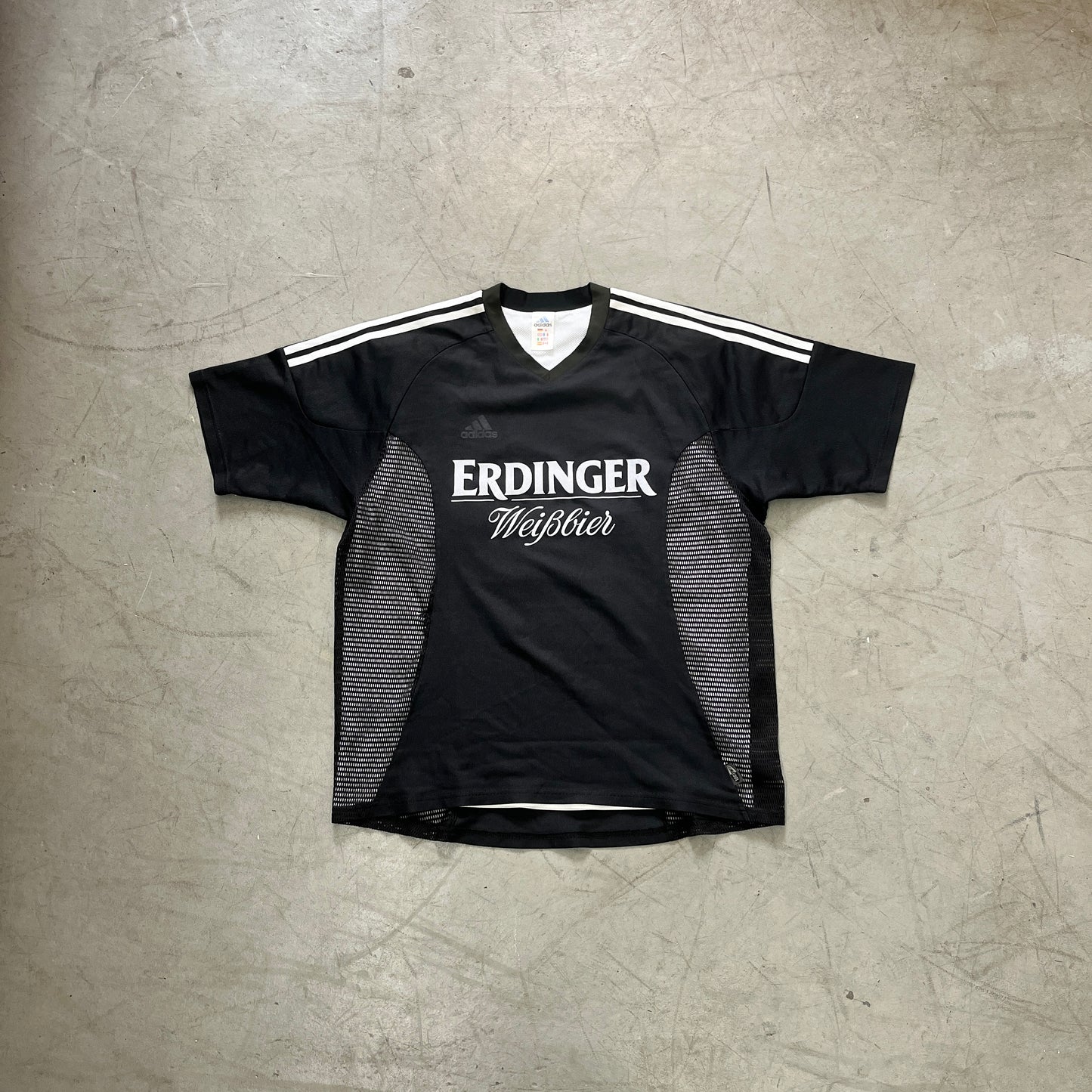 ADIDAS BLK MESH TEMPLATE JERSEY LATE 90s [X