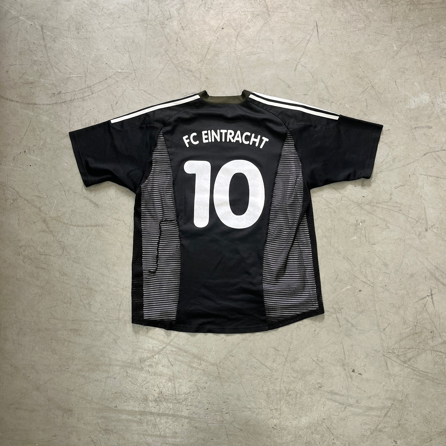 ADIDAS BLK MESH TEMPLATE JERSEY LATE 90s [X