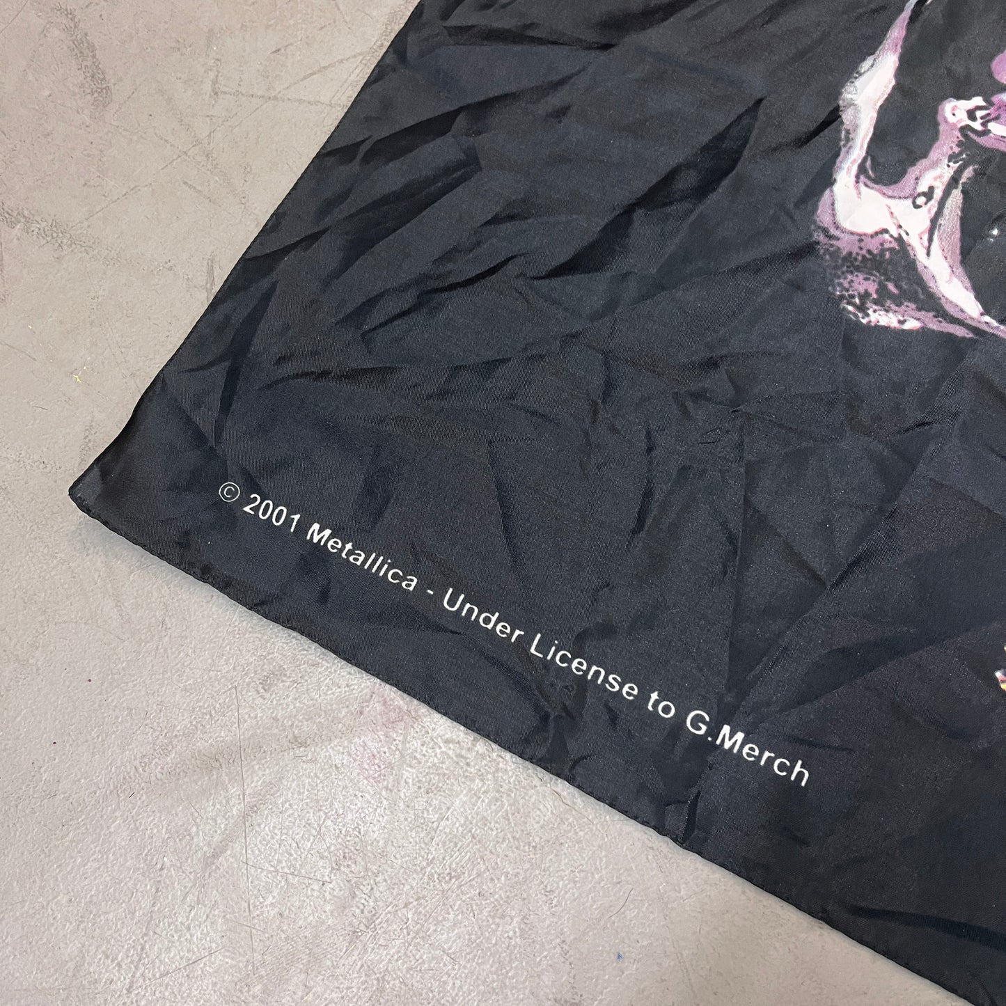 2001 METALLICA I'M INSIDE I'M YOU PUSHEAD BANNER