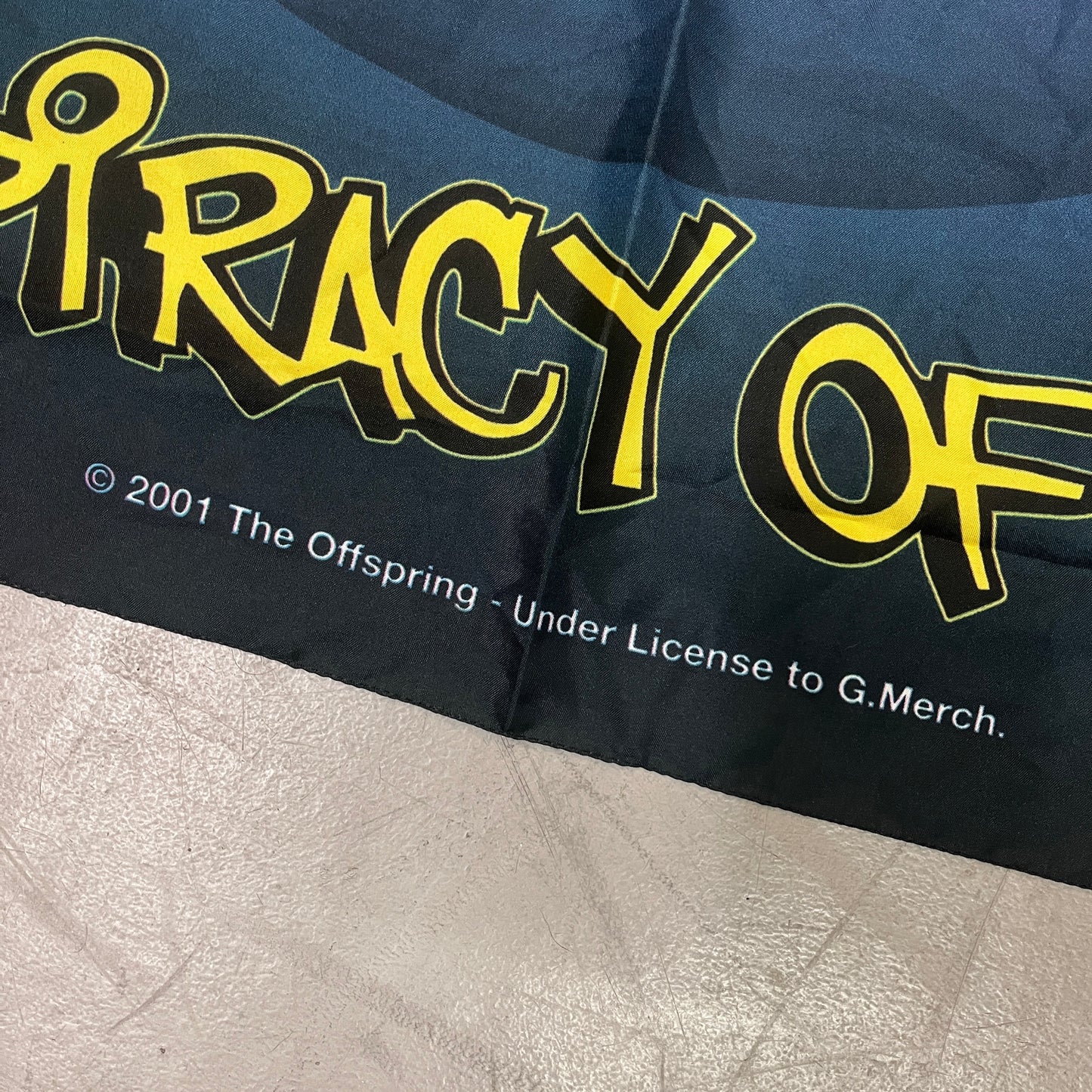 2001 THE OFFSPRING CONSPIRACY OF ONE BANNER