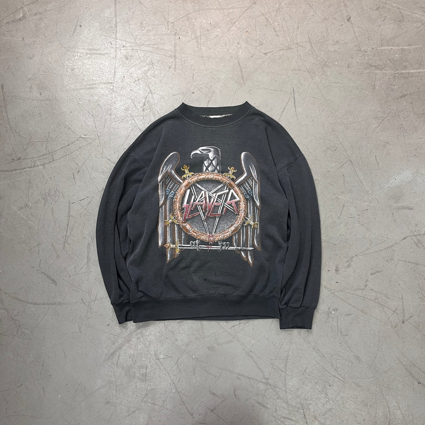 SLAYER 1990 EURO TOUR SWEATSHIRT [M/L]