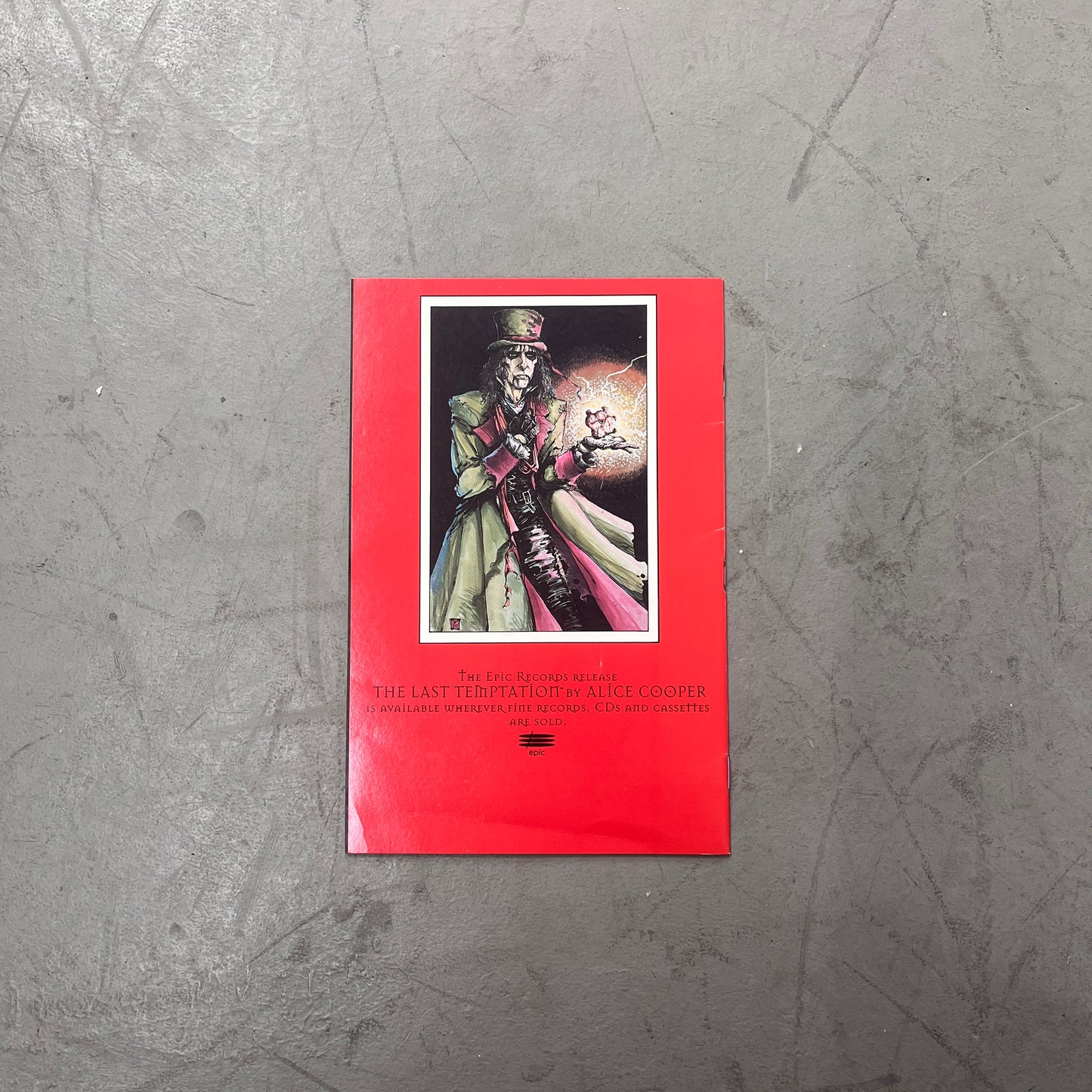 1994 ALICE COOPER THE LAST TEMPTATION COMIC