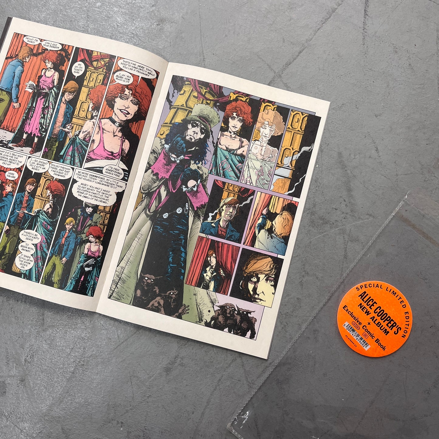 1994 ALICE COOPER THE LAST TEMPTATION COMIC