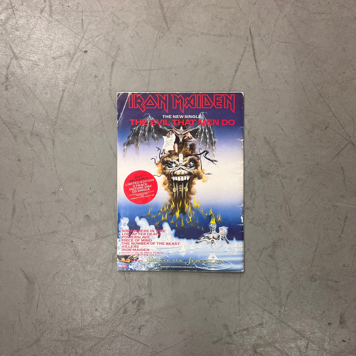 1988 MONSTERS OF ROCK PROGRAMME