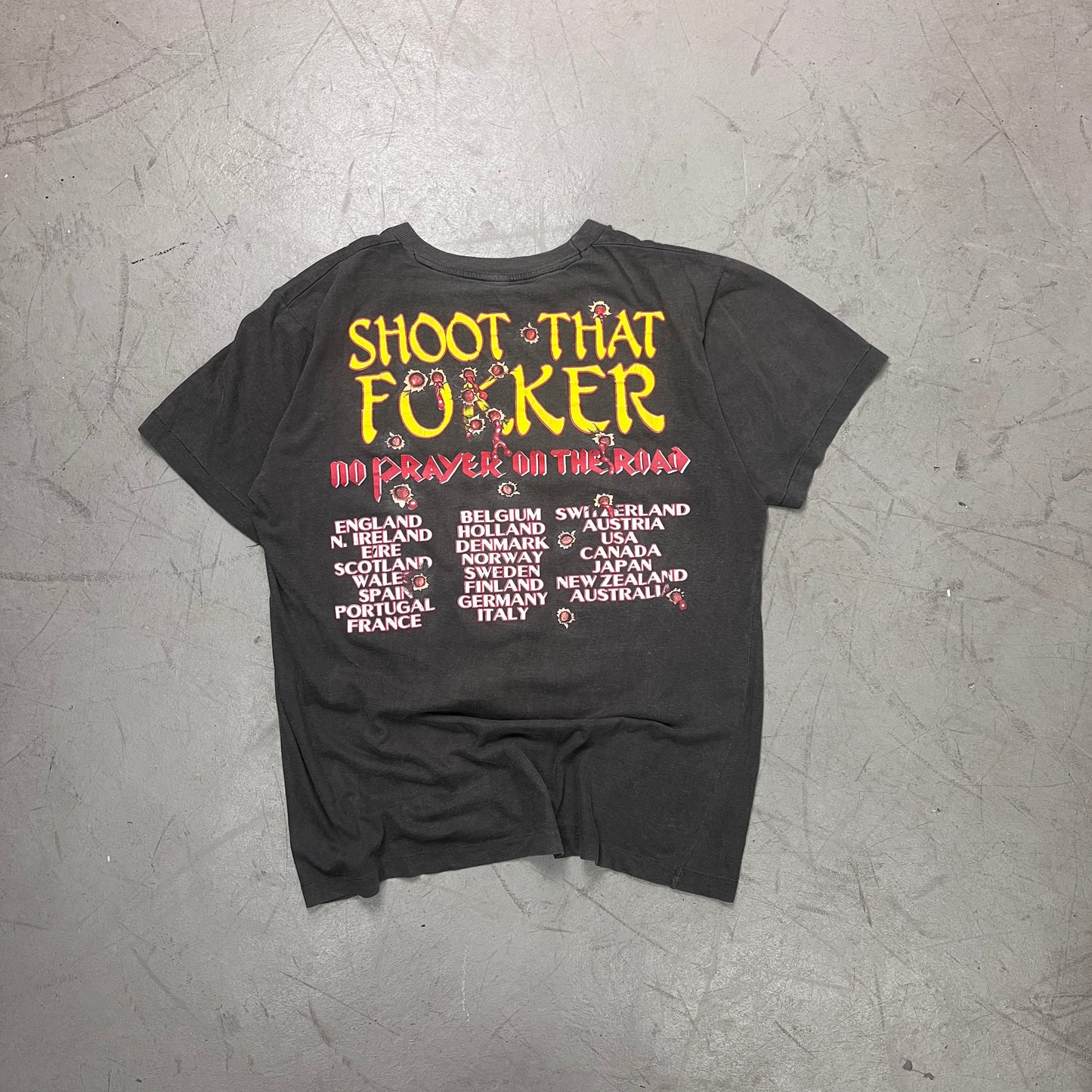 1990 IRON MAIDEN NO PRAYER ON THE ROAD [L]