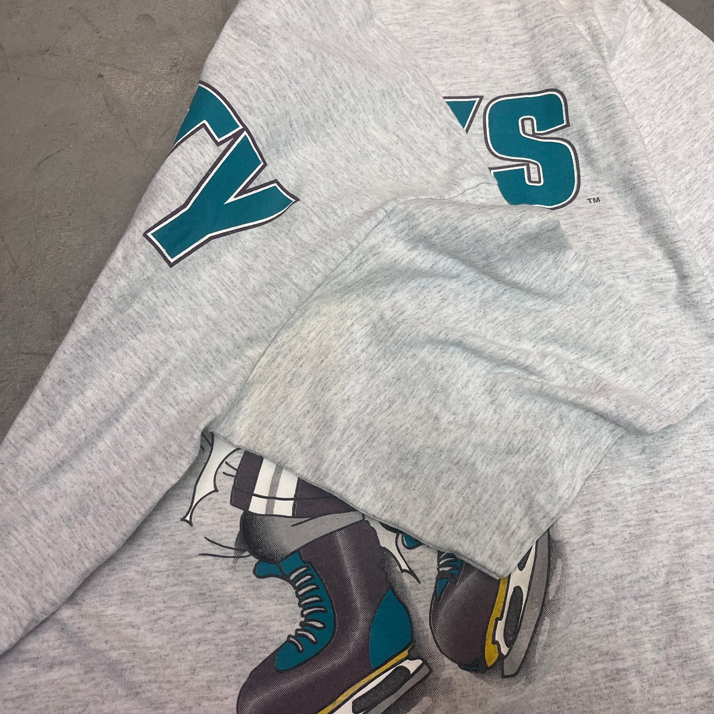 NUTMEG MILLS MIGHTY DUCKS ANAHEIM 90s [L]