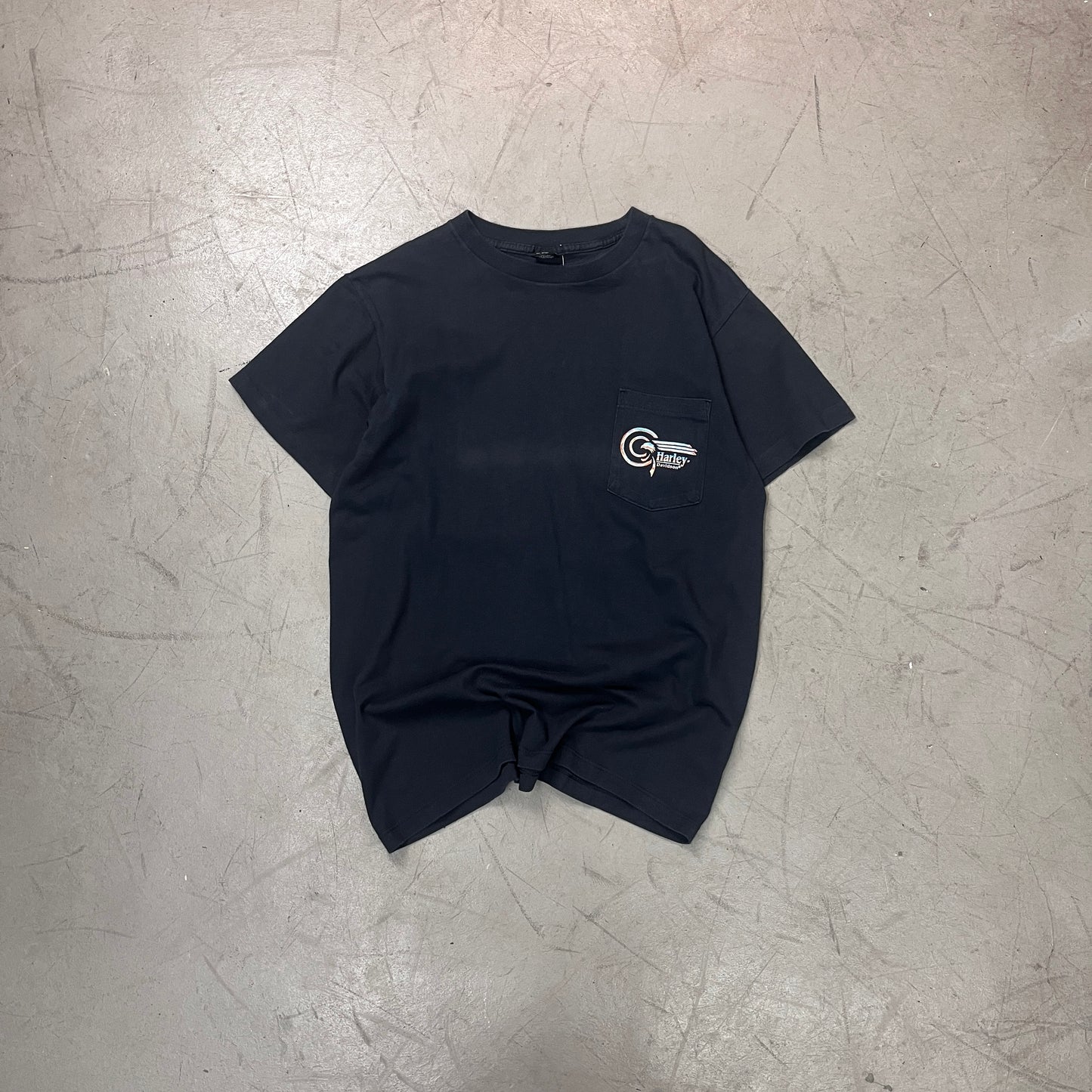 HARLEY DAVIDSON POCKET TEE 90s [M]