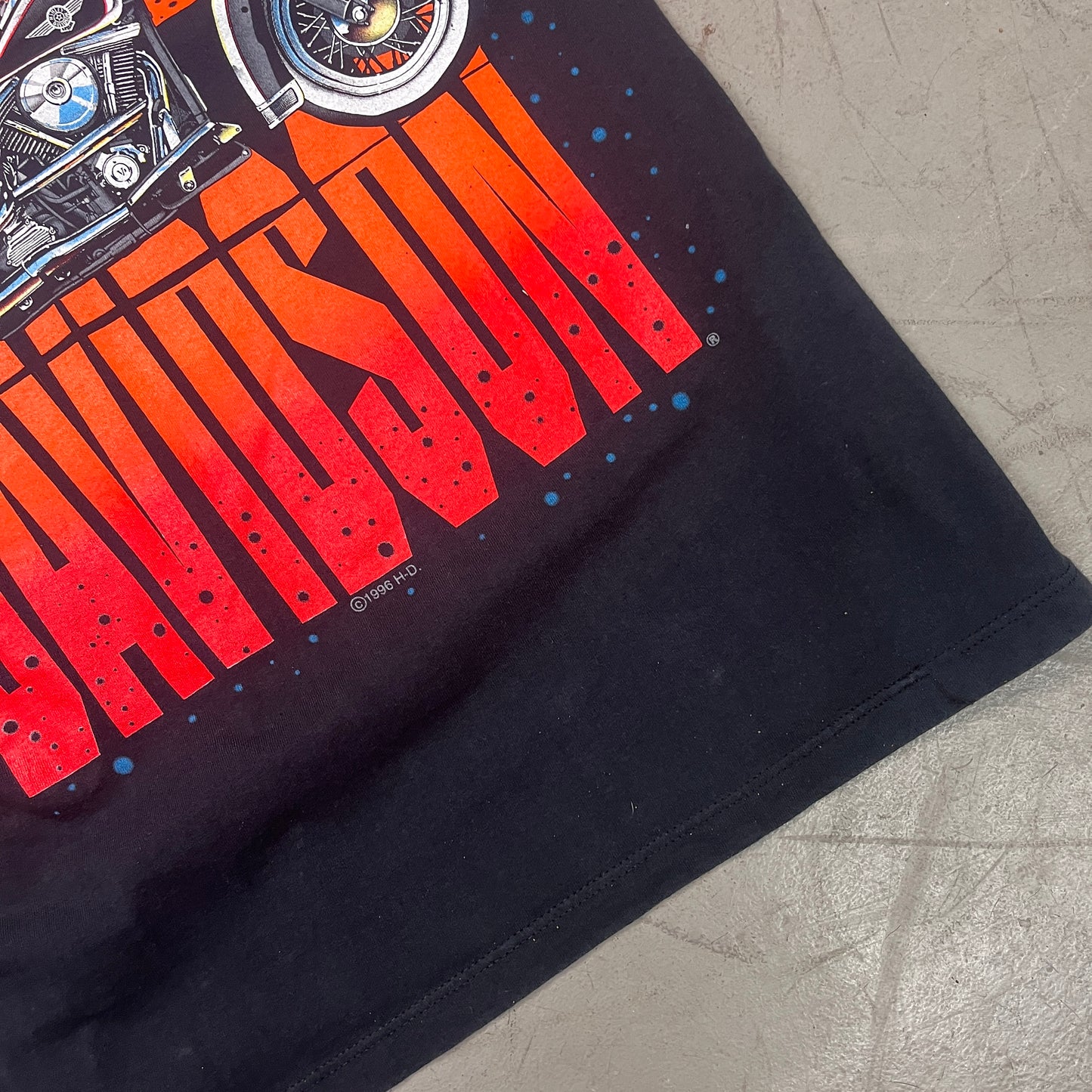 HARLEY DAVIDSON POCKET TEE 90s [M]