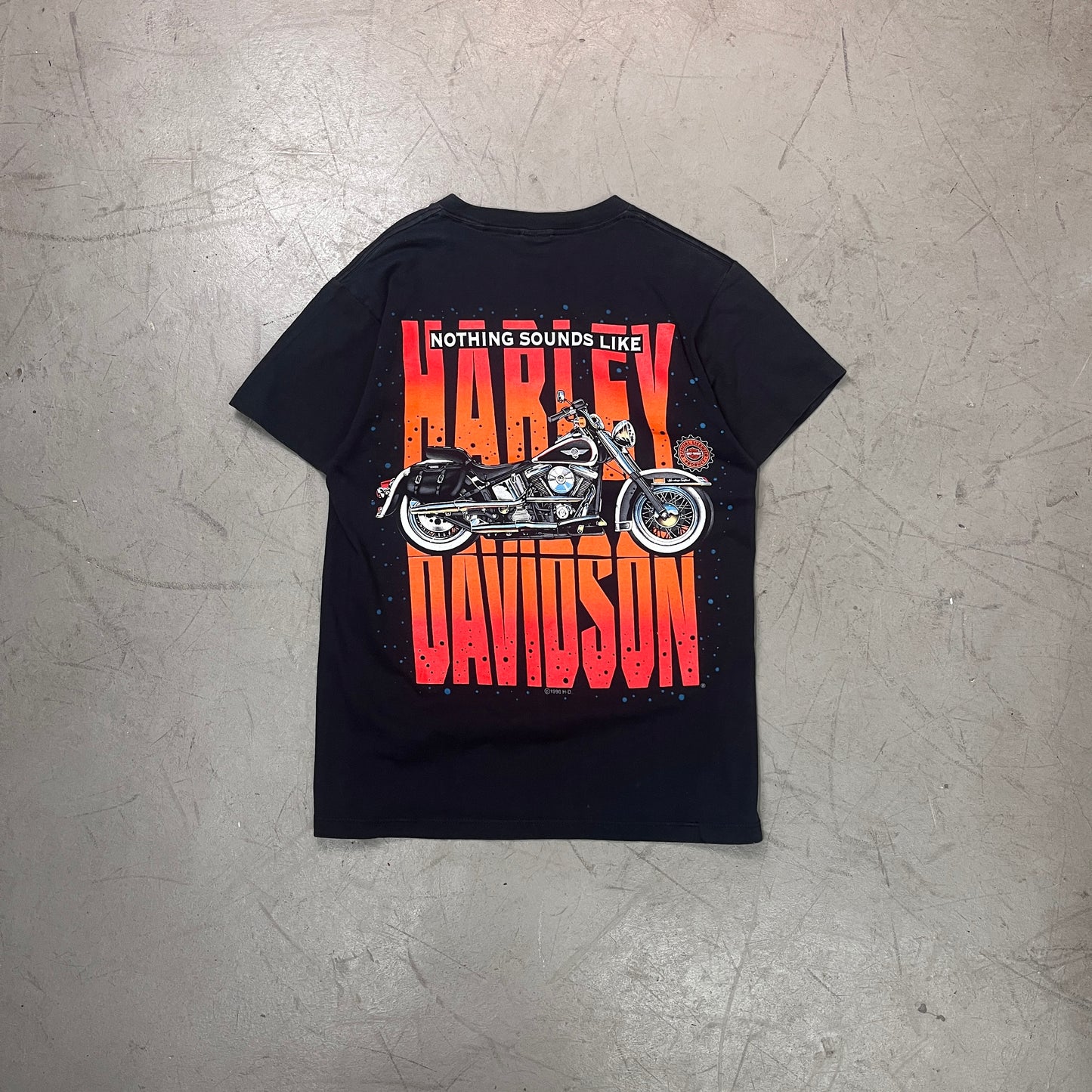 HARLEY DAVIDSON POCKET TEE 90s [M]