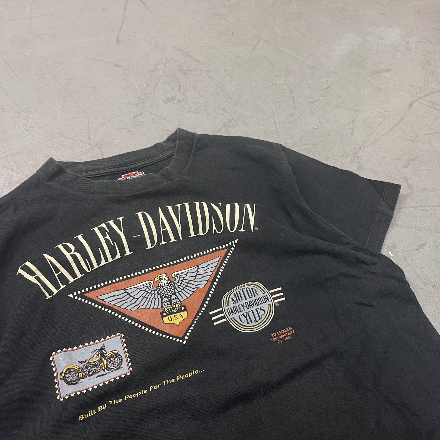 1991 HARLEY DAVIDSON 3D EMBLEM [L]