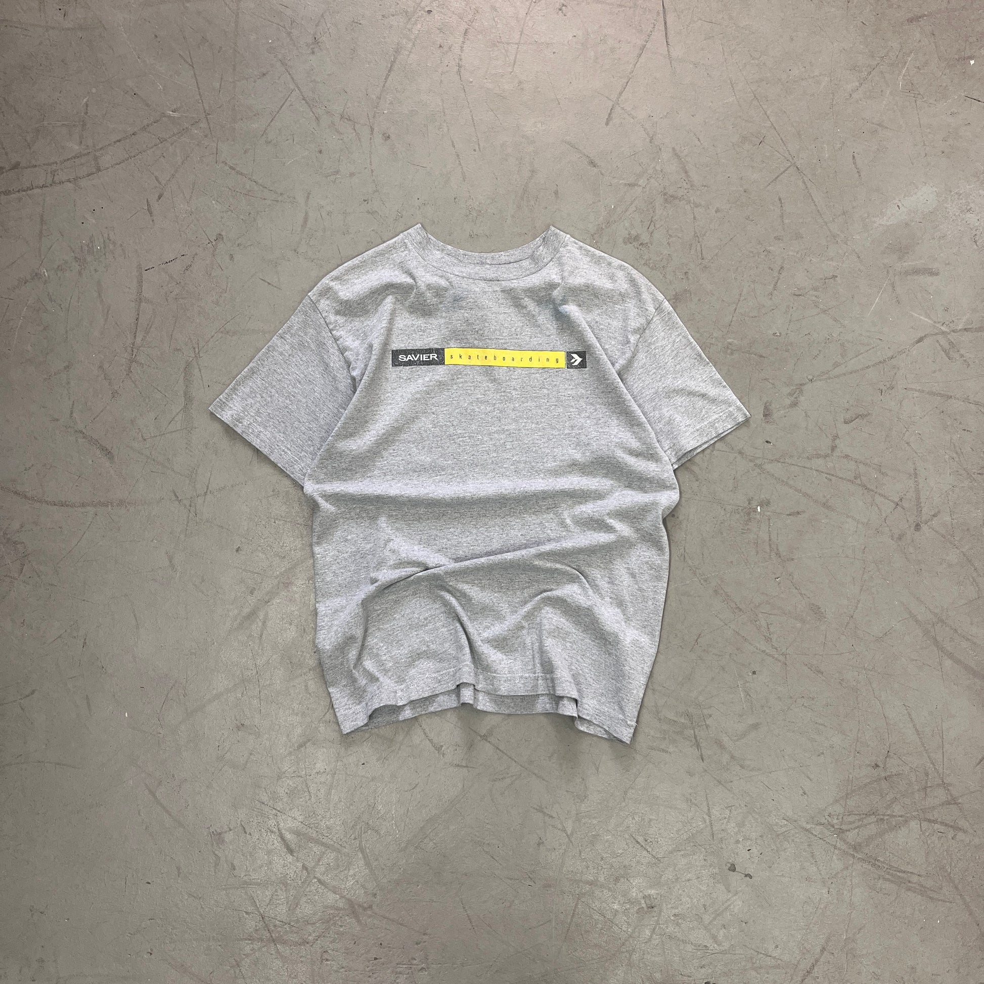 VINTAGE SAVIOR SKATEBOARDING T-SHIRT Y2K